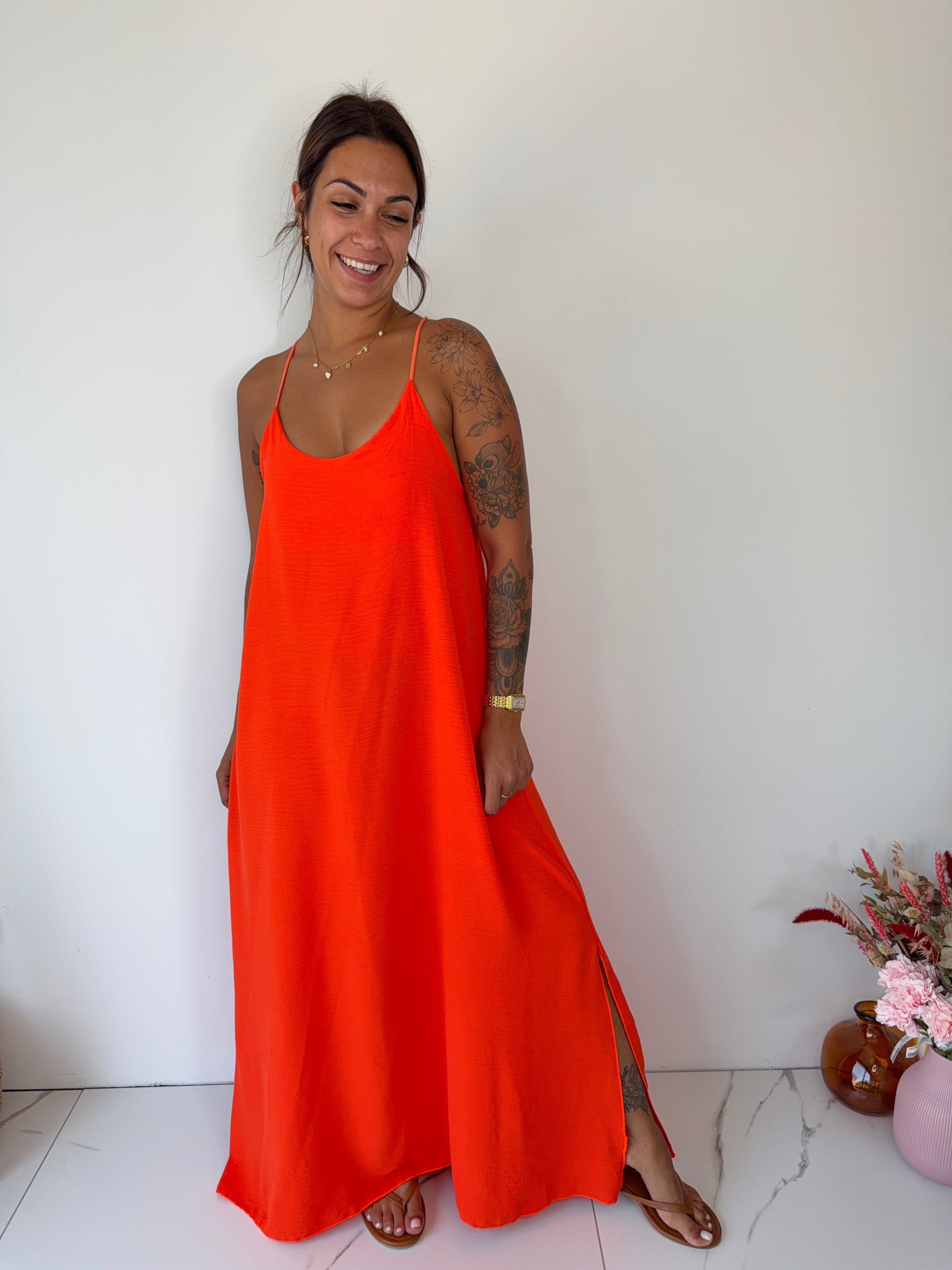 Robe Adèle - orange