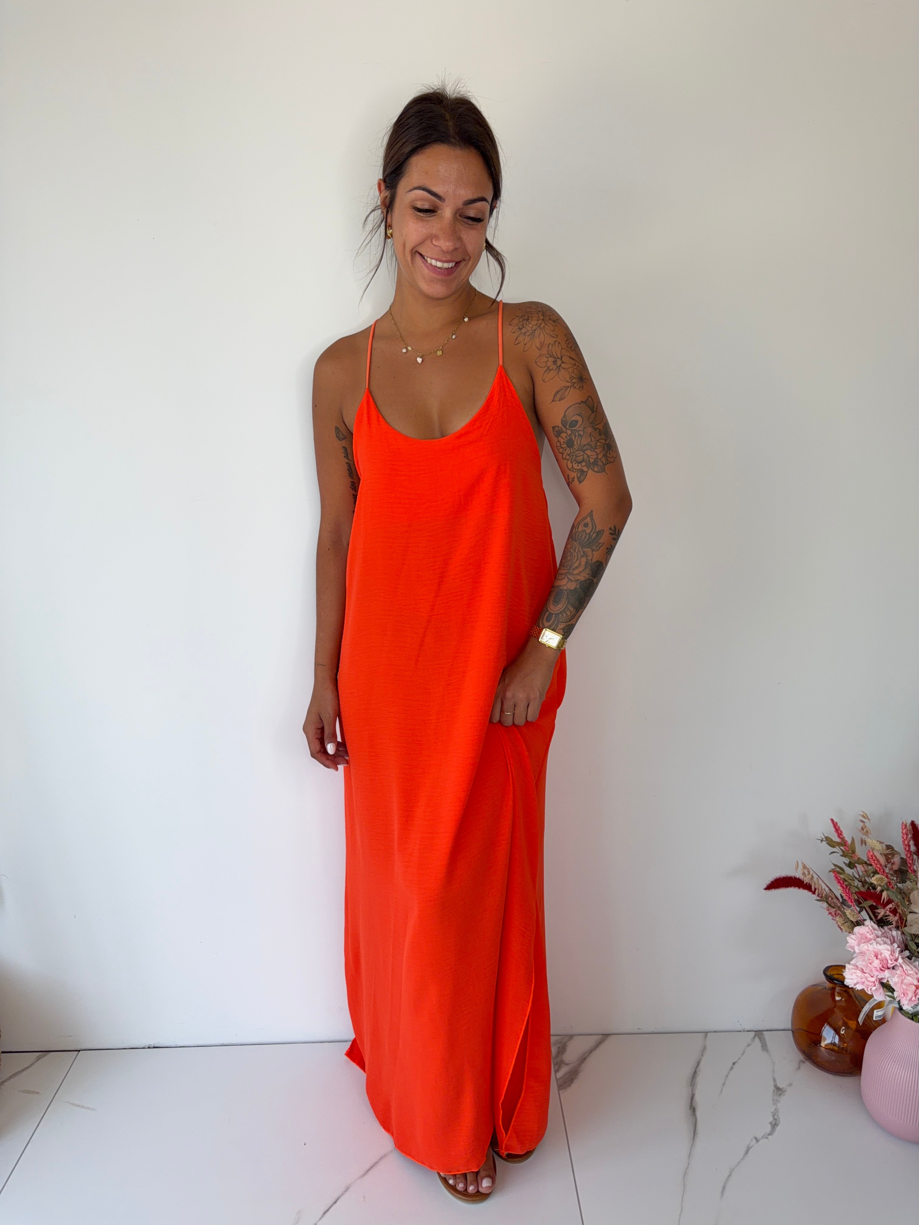 Robe Adèle - orange