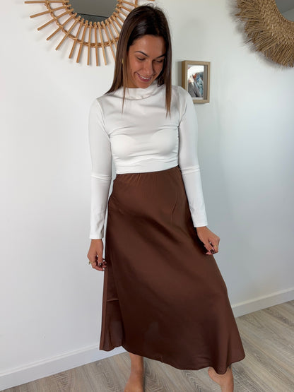 Jupe Laurie - marron