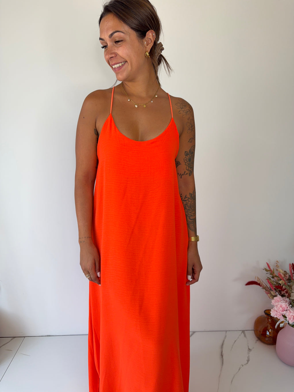 Robe Adèle - orange