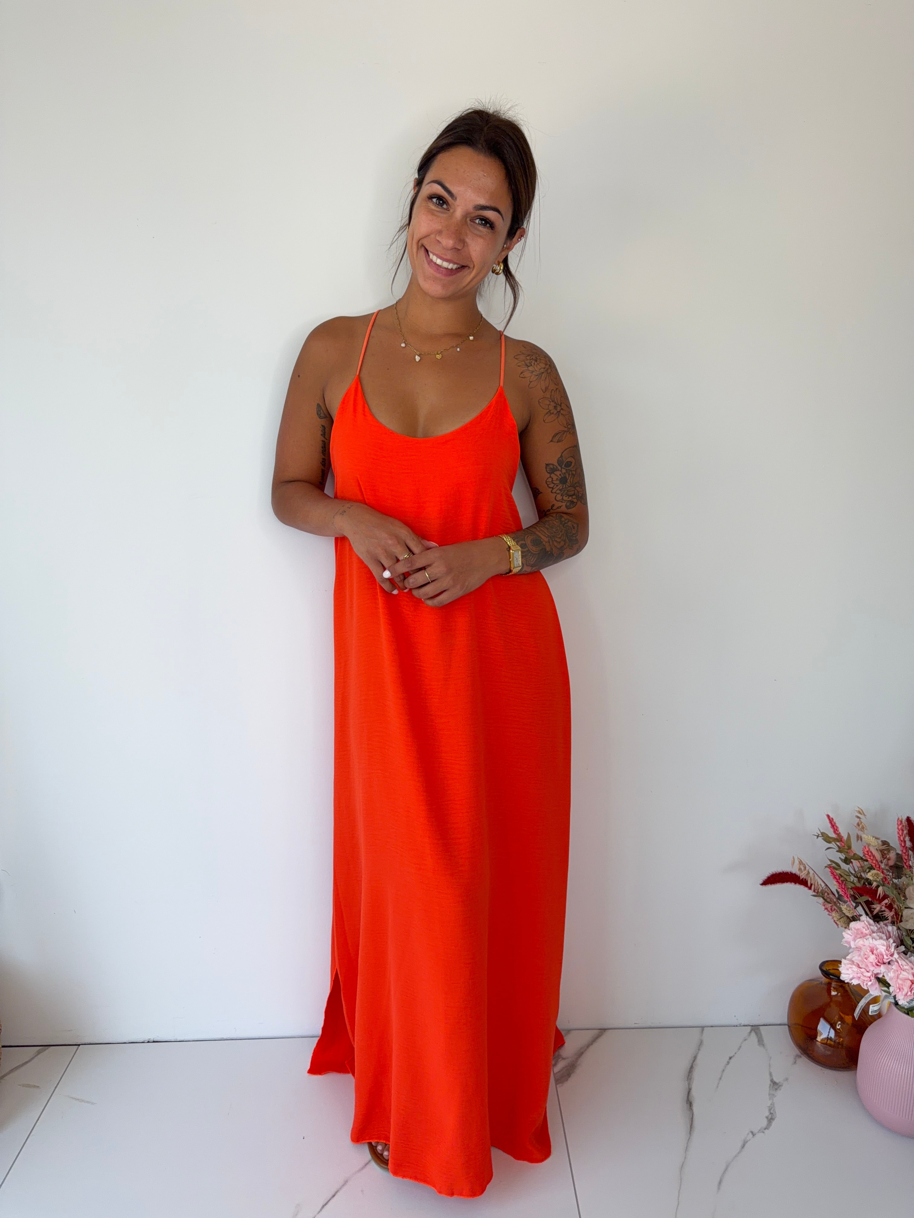 Robe Adèle - orange
