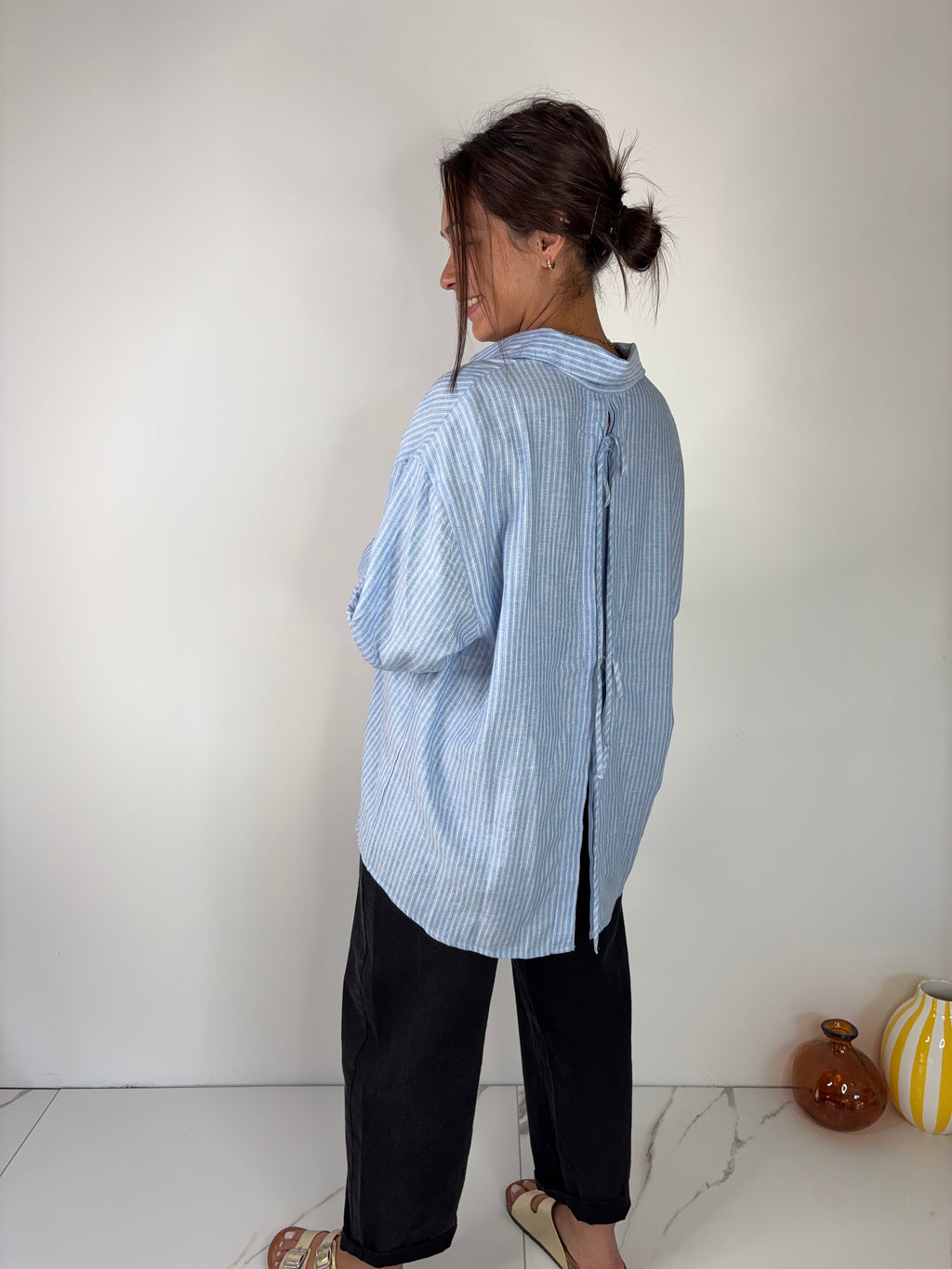 Chemisier Megan - bleu