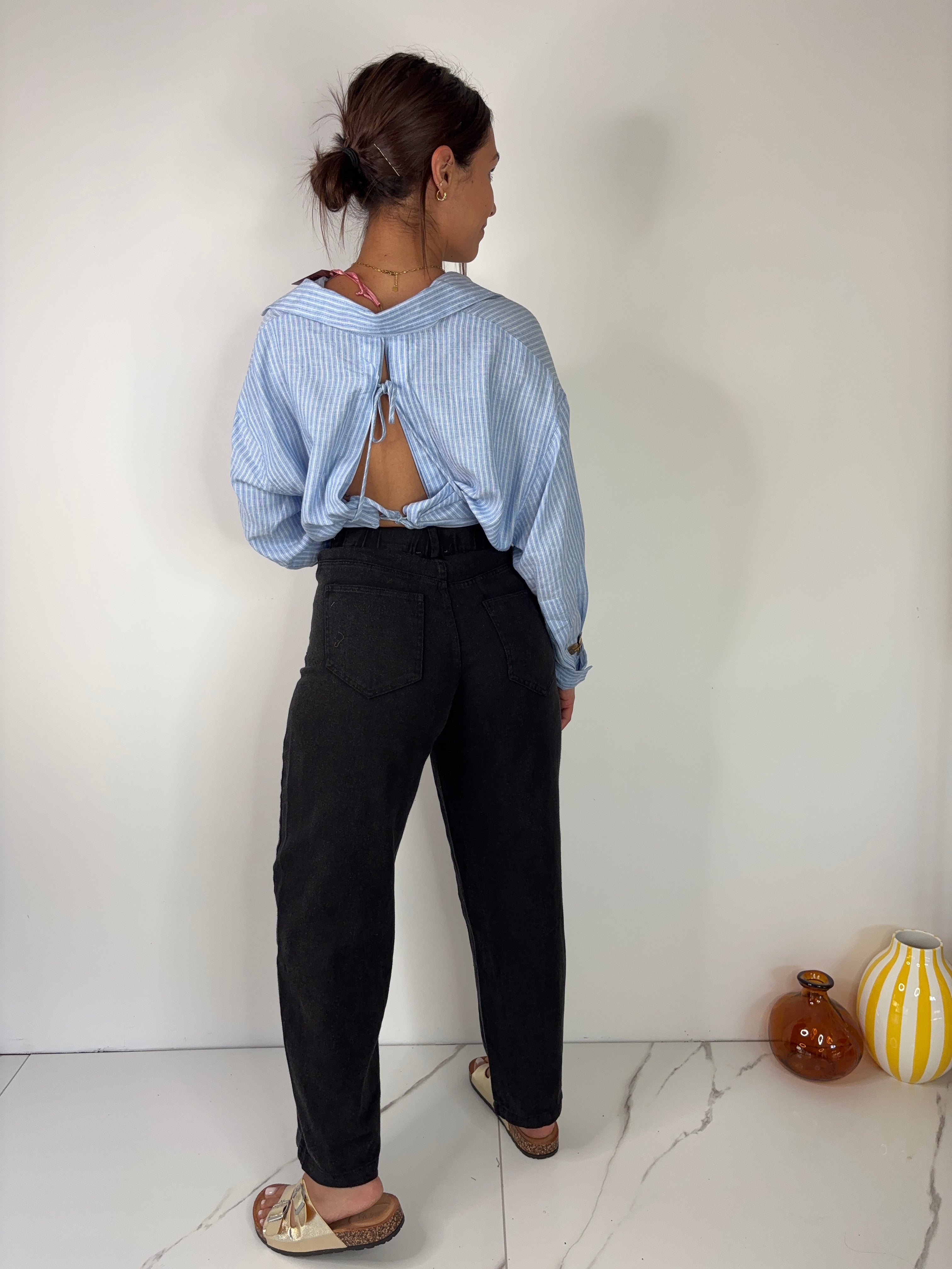 Jeans Amanda - noir
