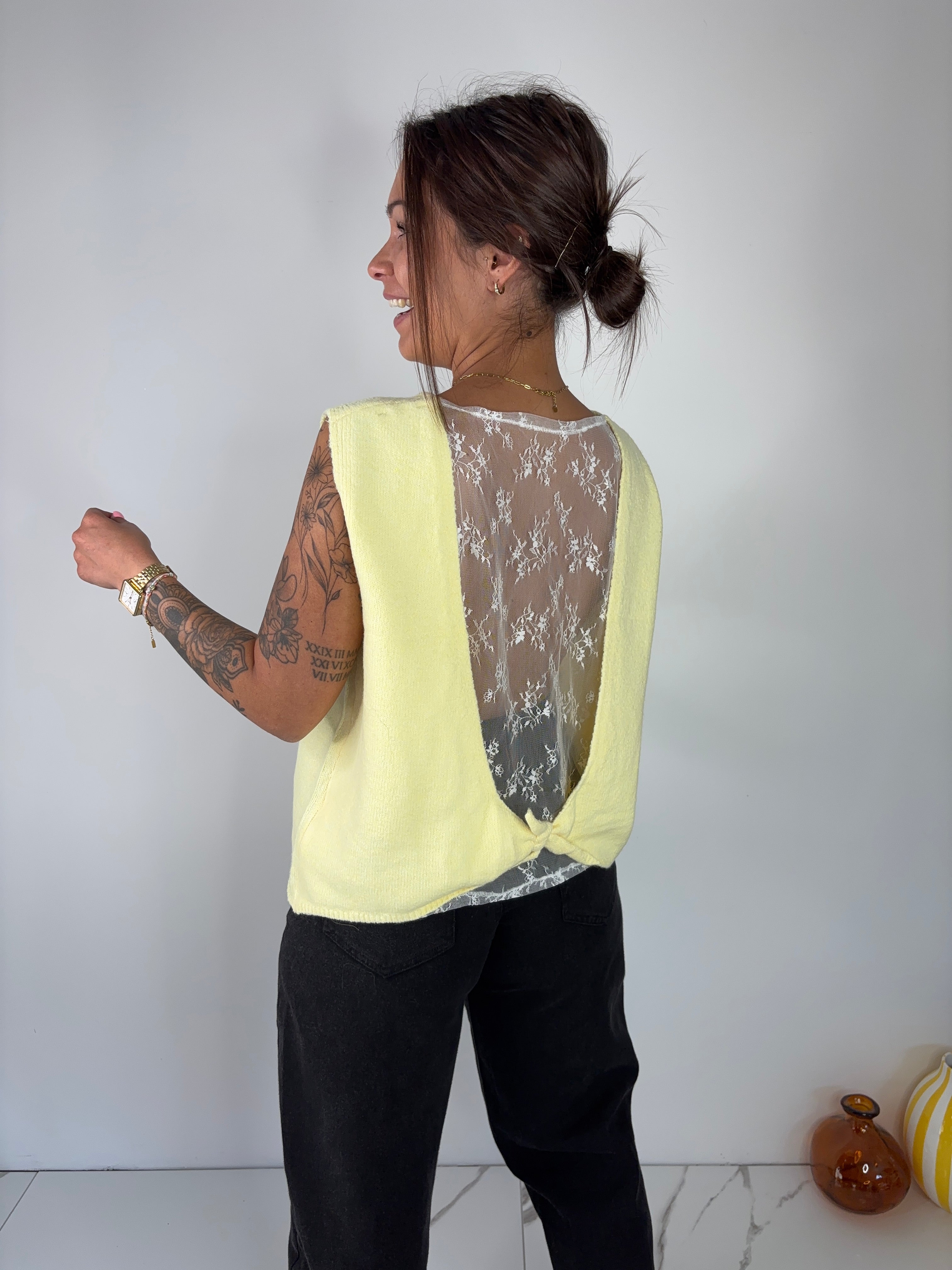 Haut Zoé - jaune