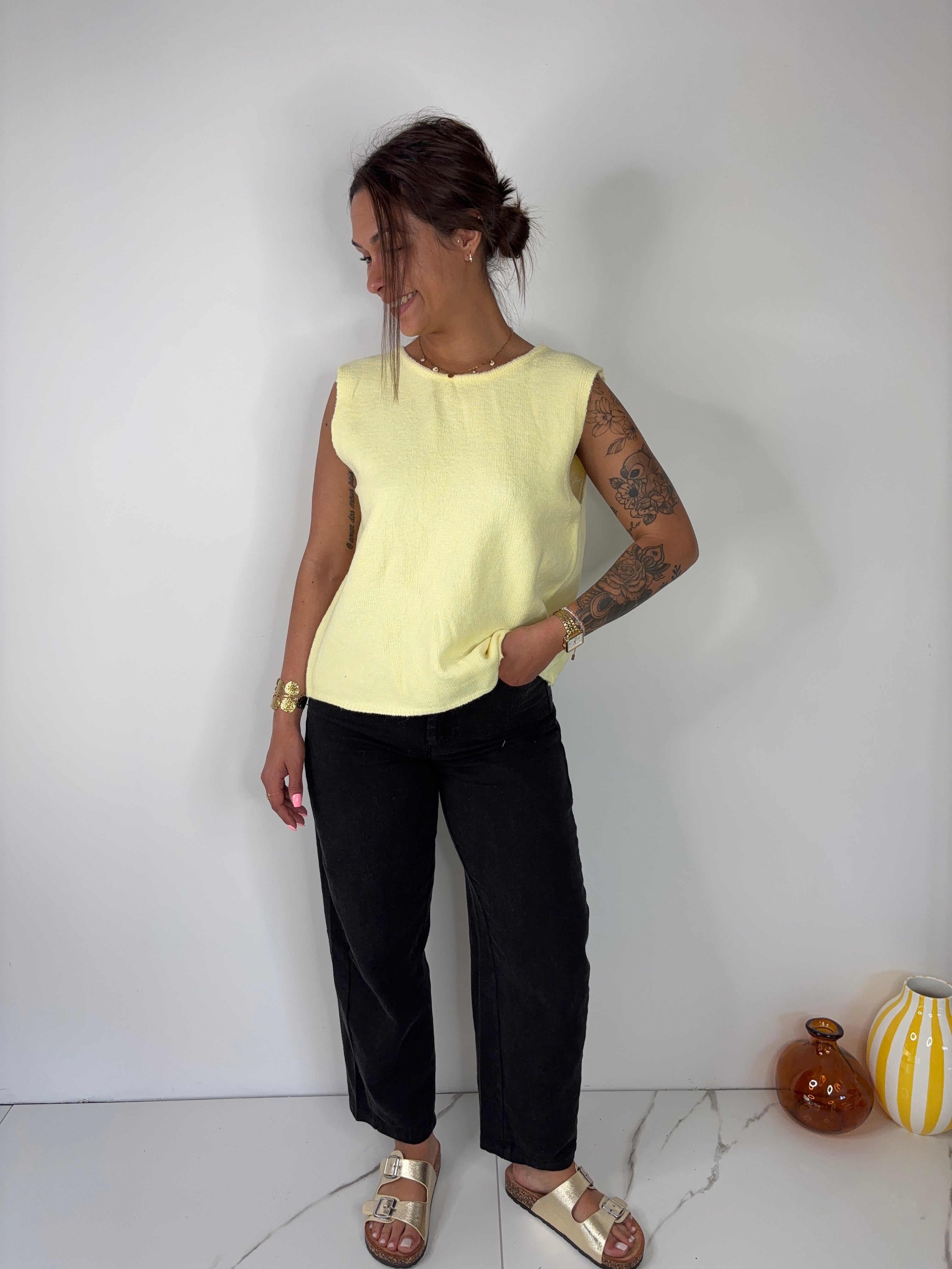 Haut Zoé - jaune