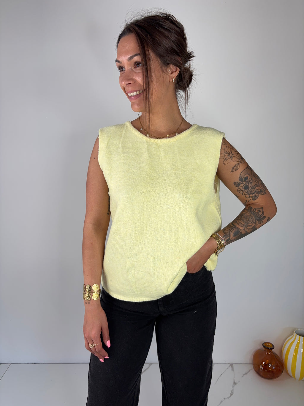 Haut Zoé - jaune