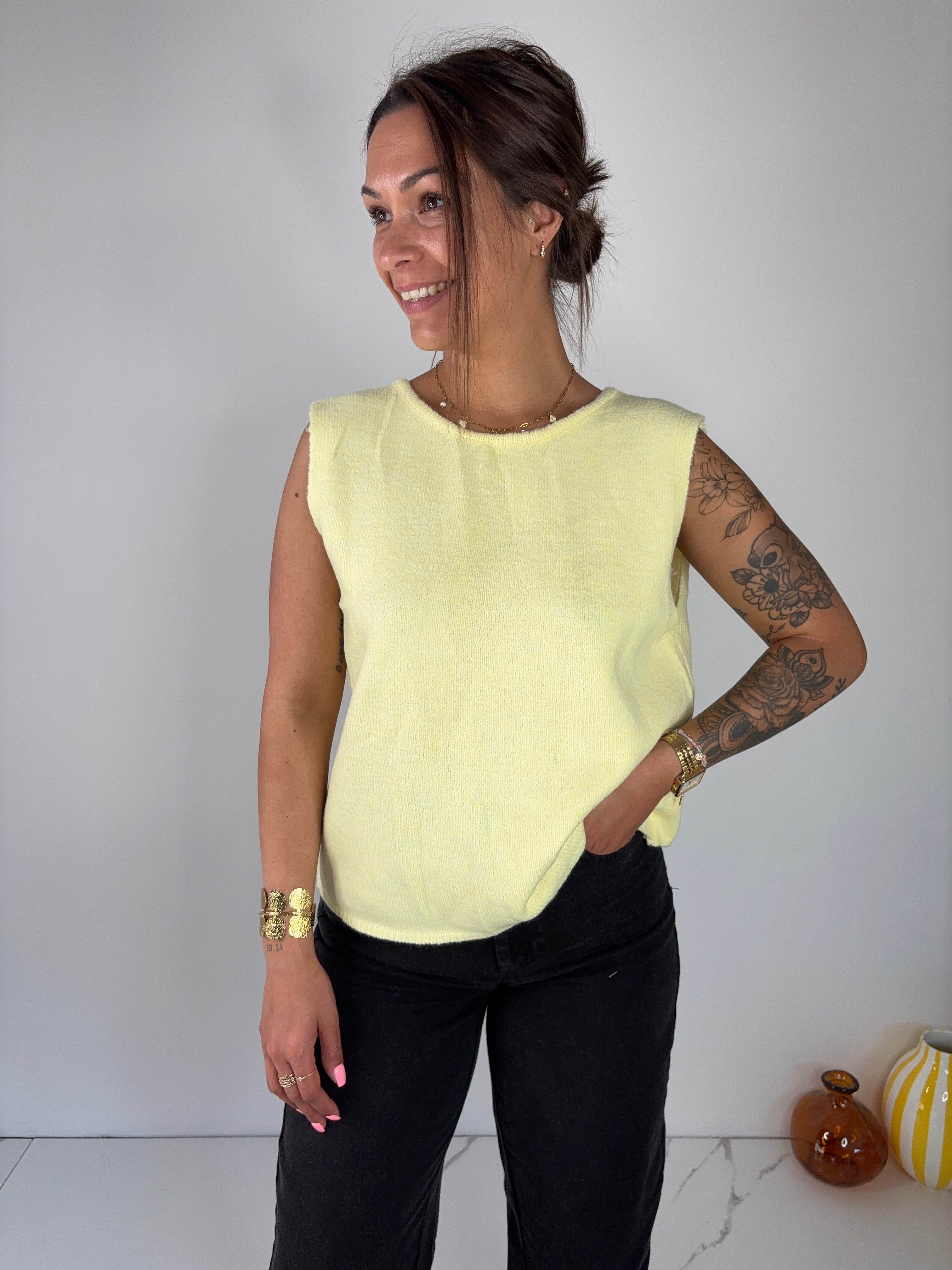 Haut Zoé - jaune