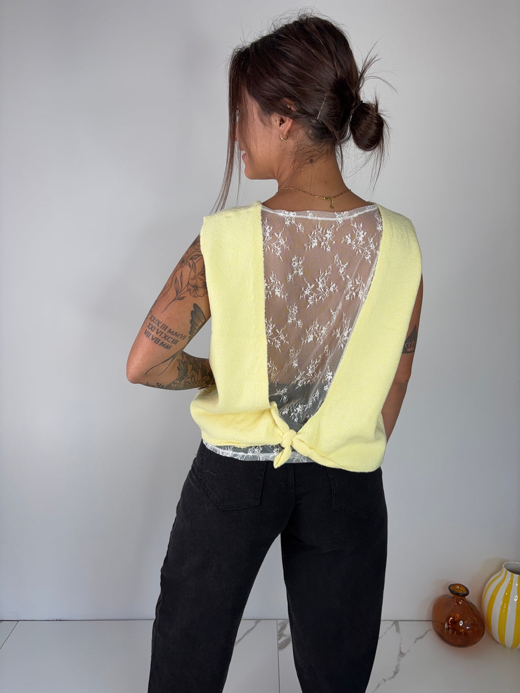 Haut Zoé - jaune