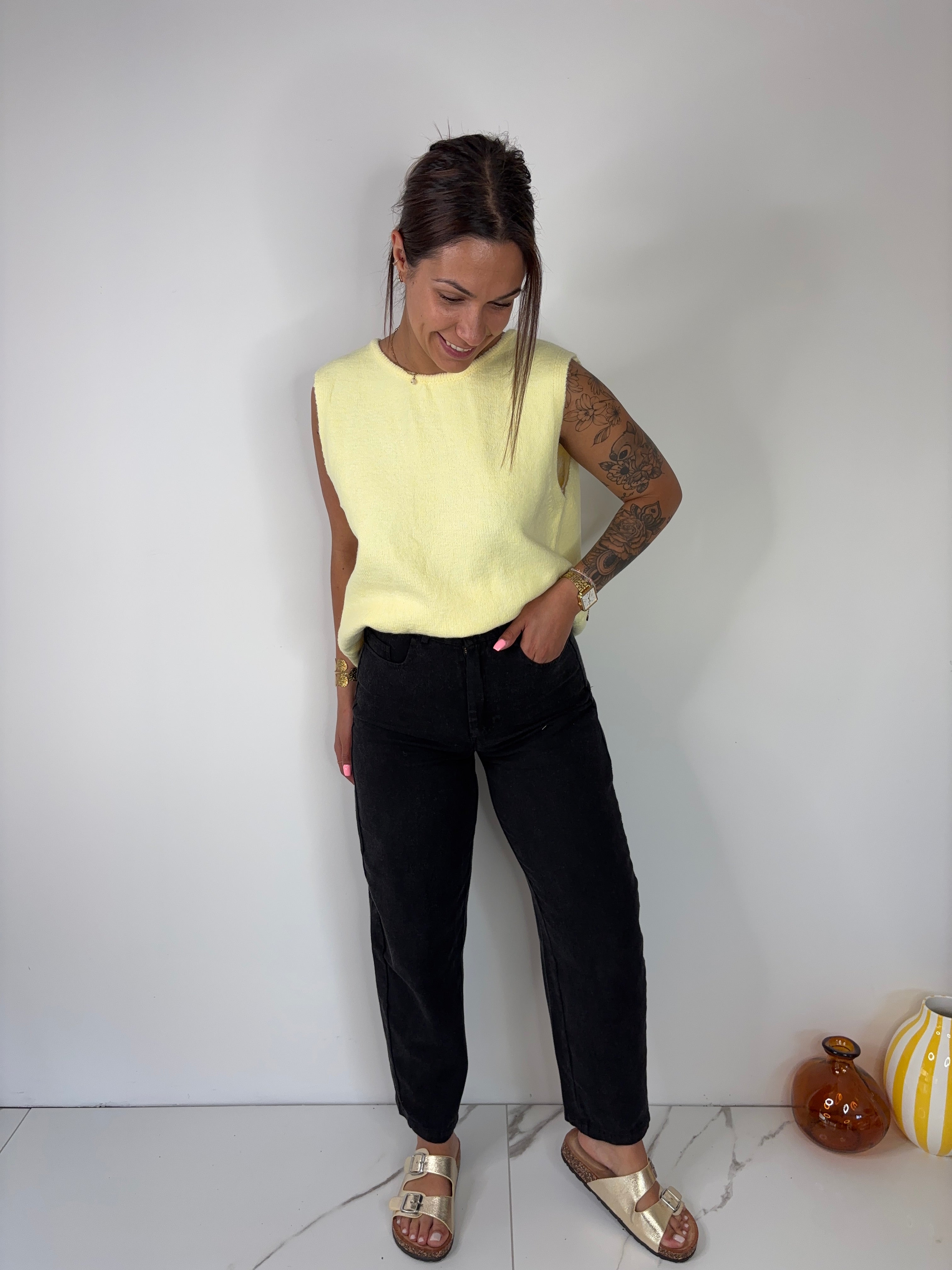 Jeans Amanda - noir