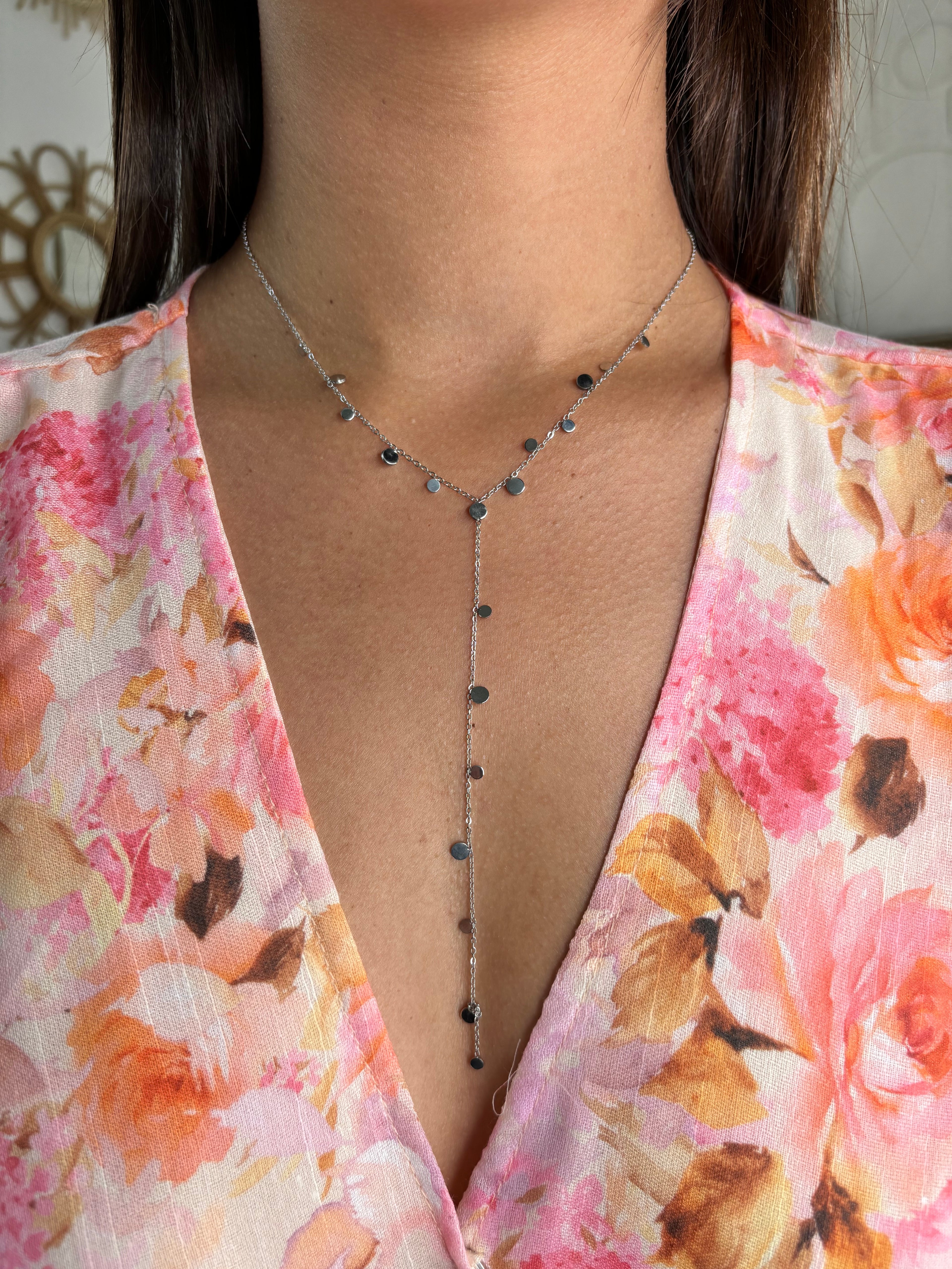 Collier Opale - argenté