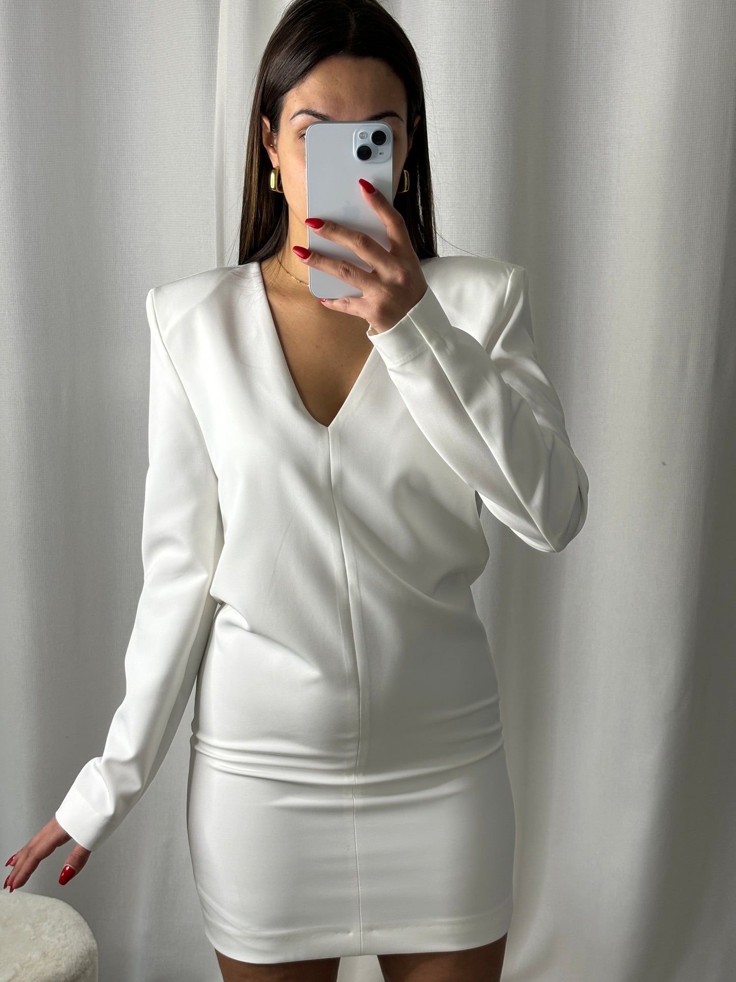 Robe blanche Noélie