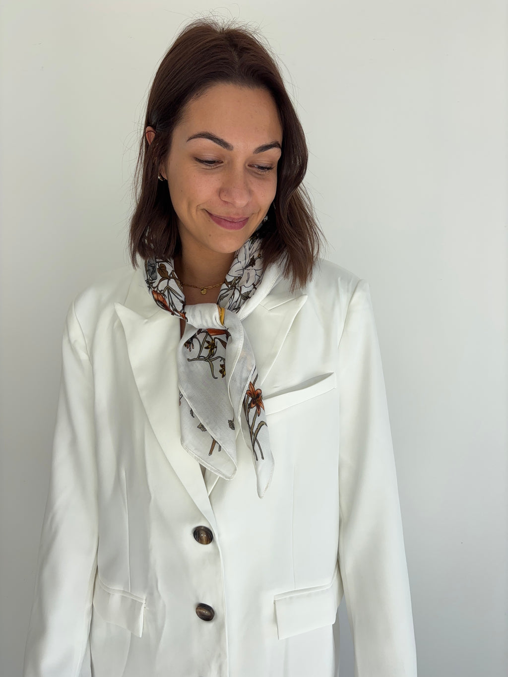 Blazer Dana - blanc