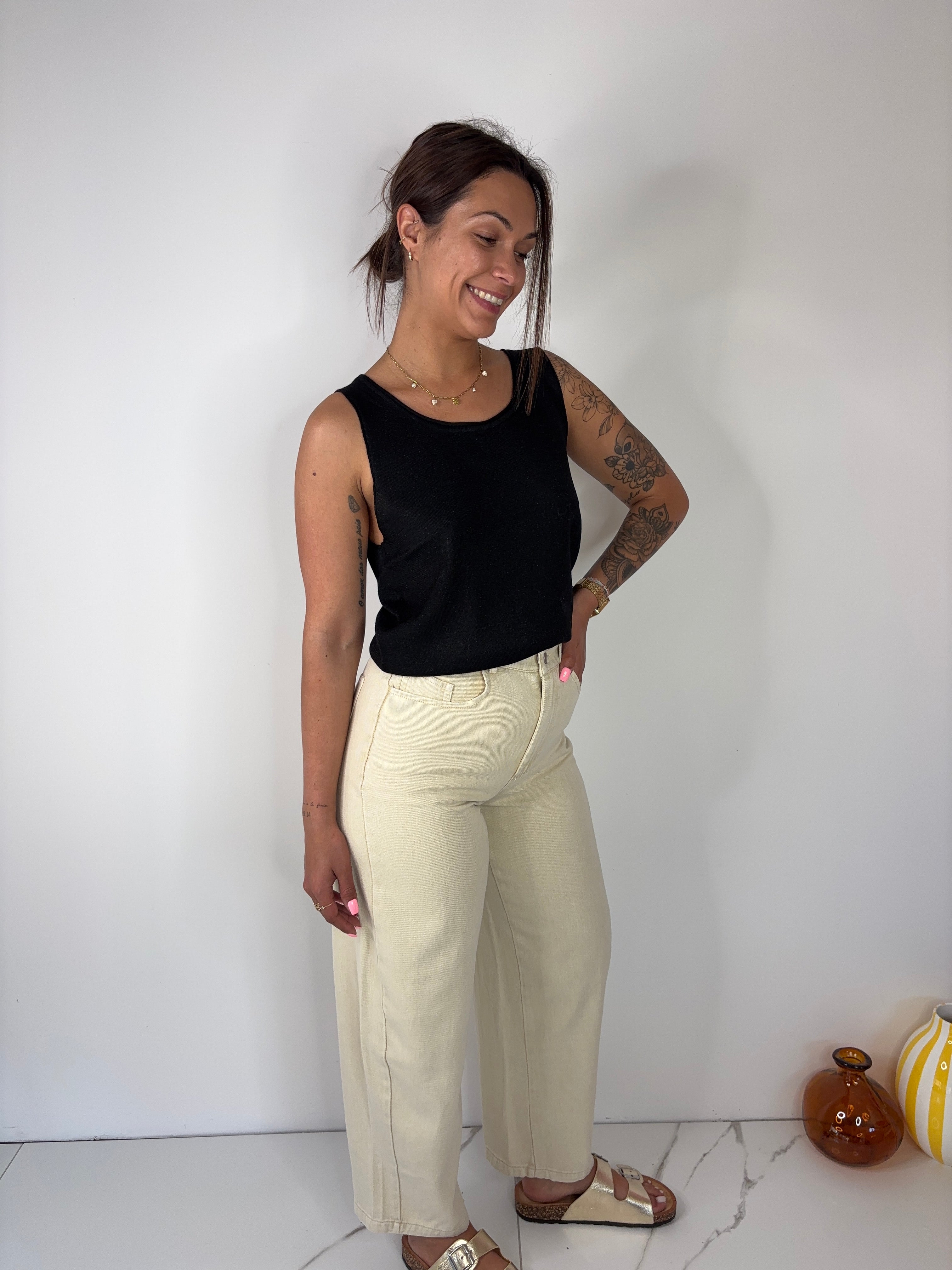 Jeans Amanda - beige