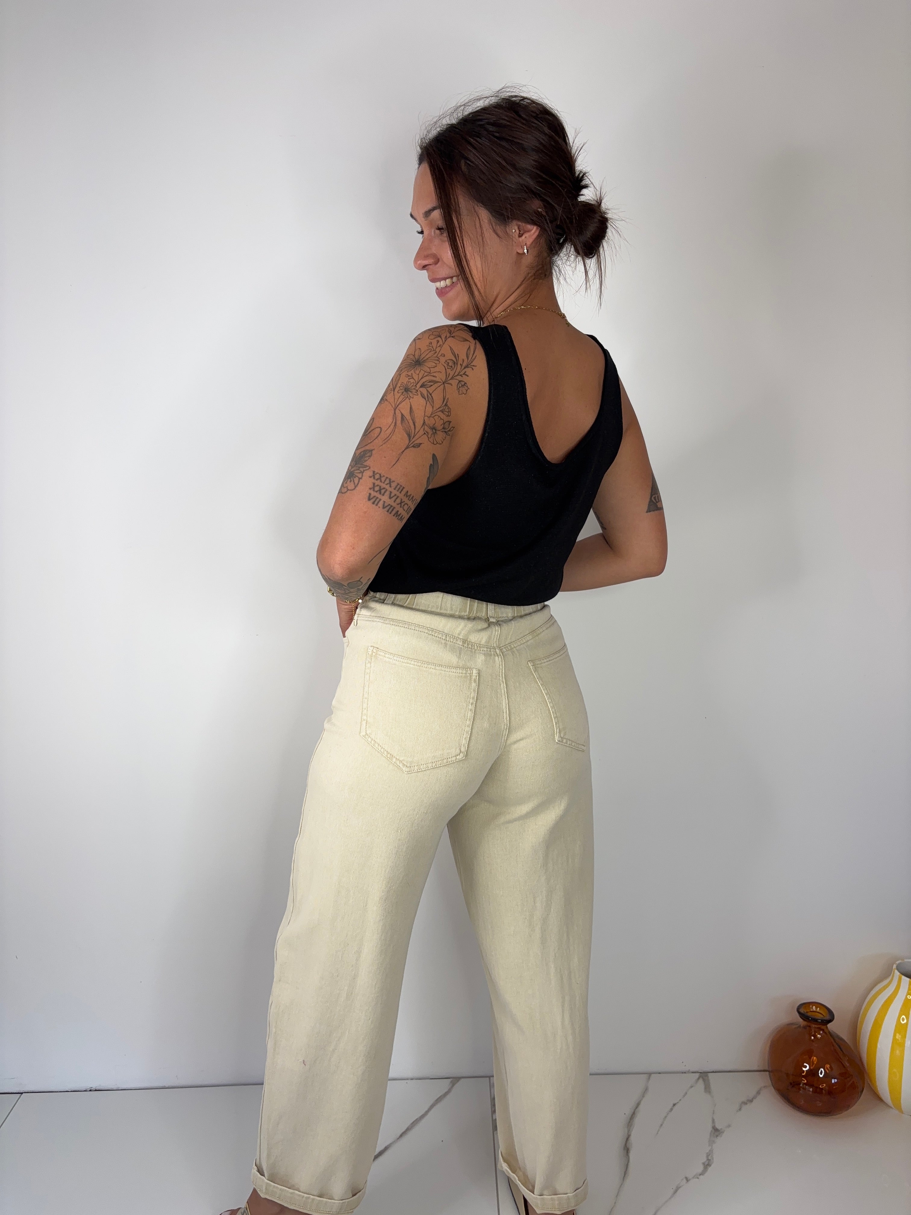 Jeans Amanda - beige