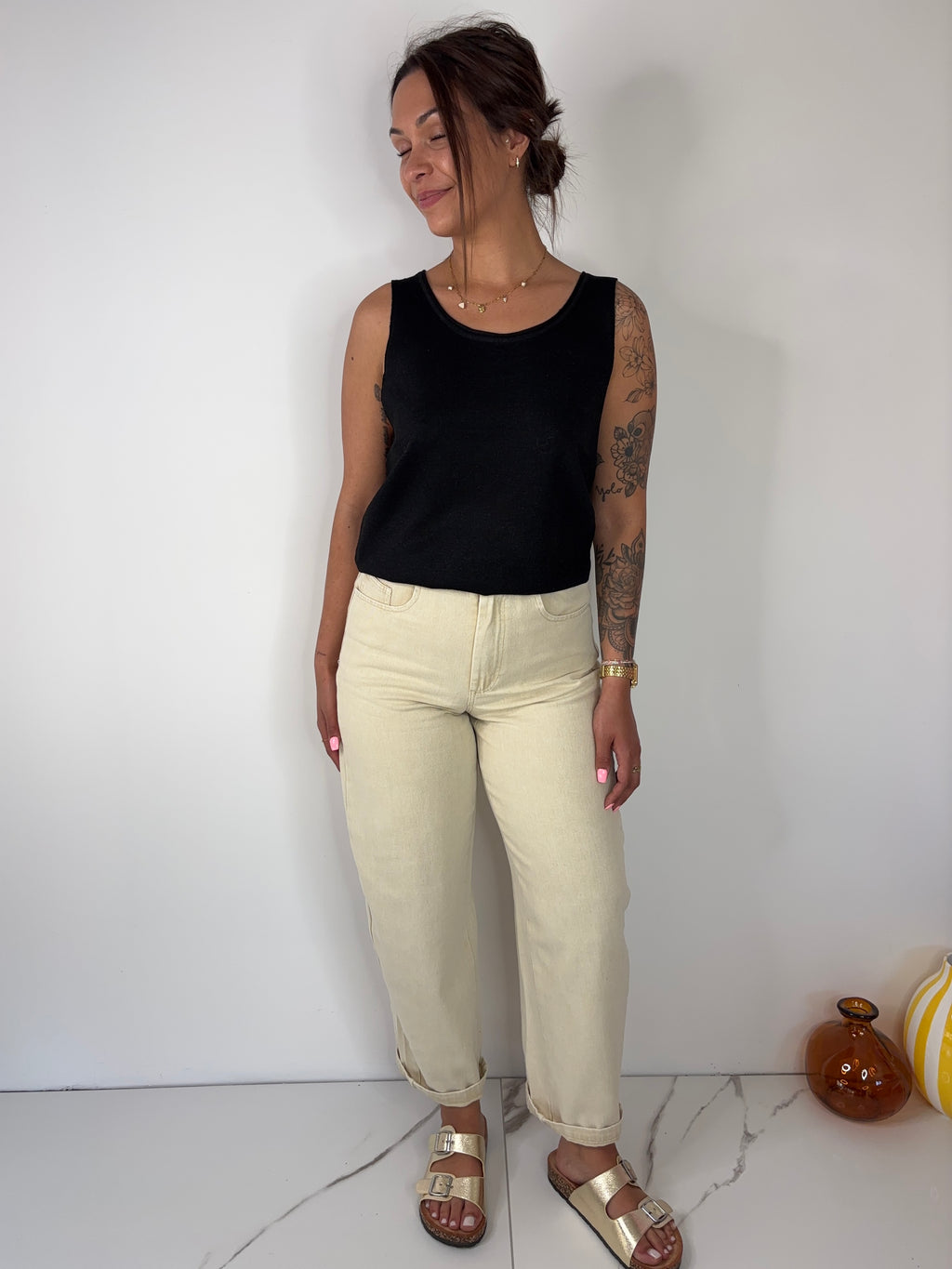 Jeans Amanda - beige
