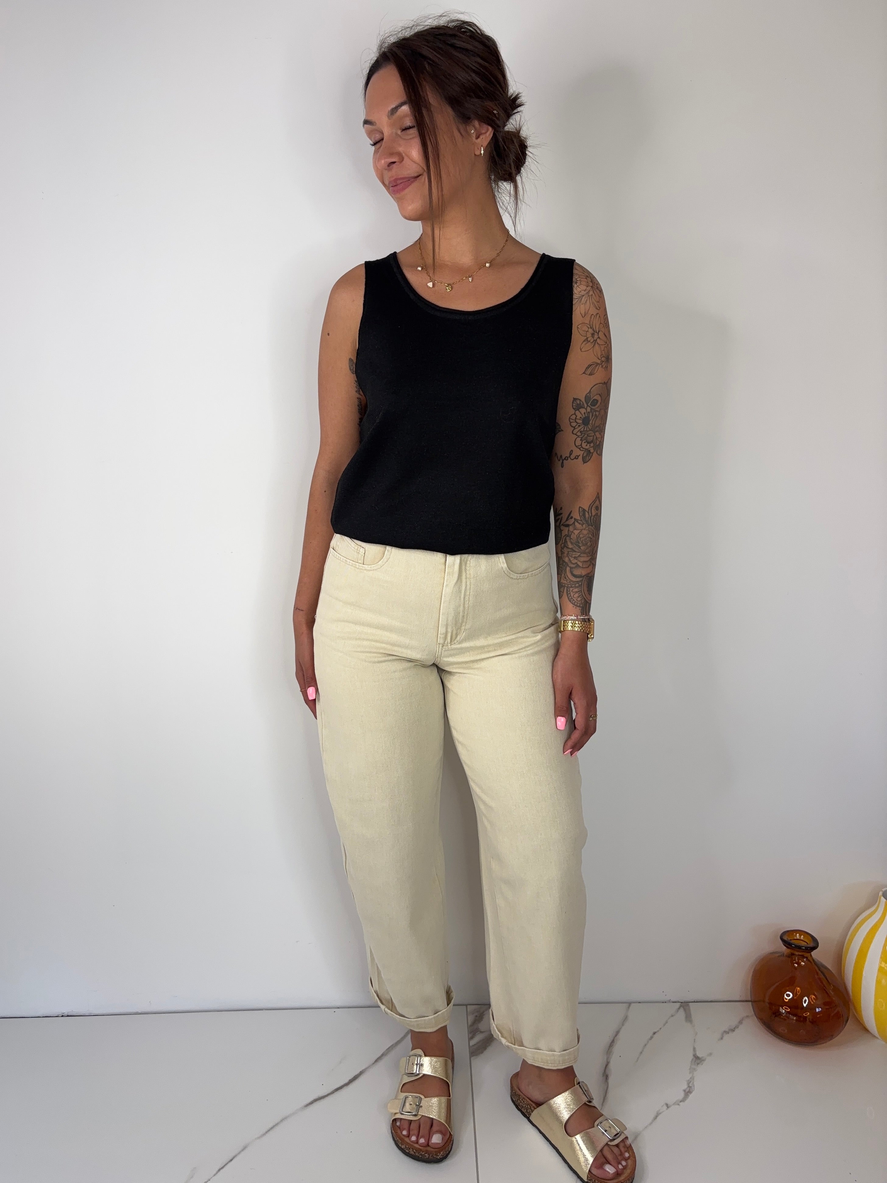 Jeans Amanda - beige