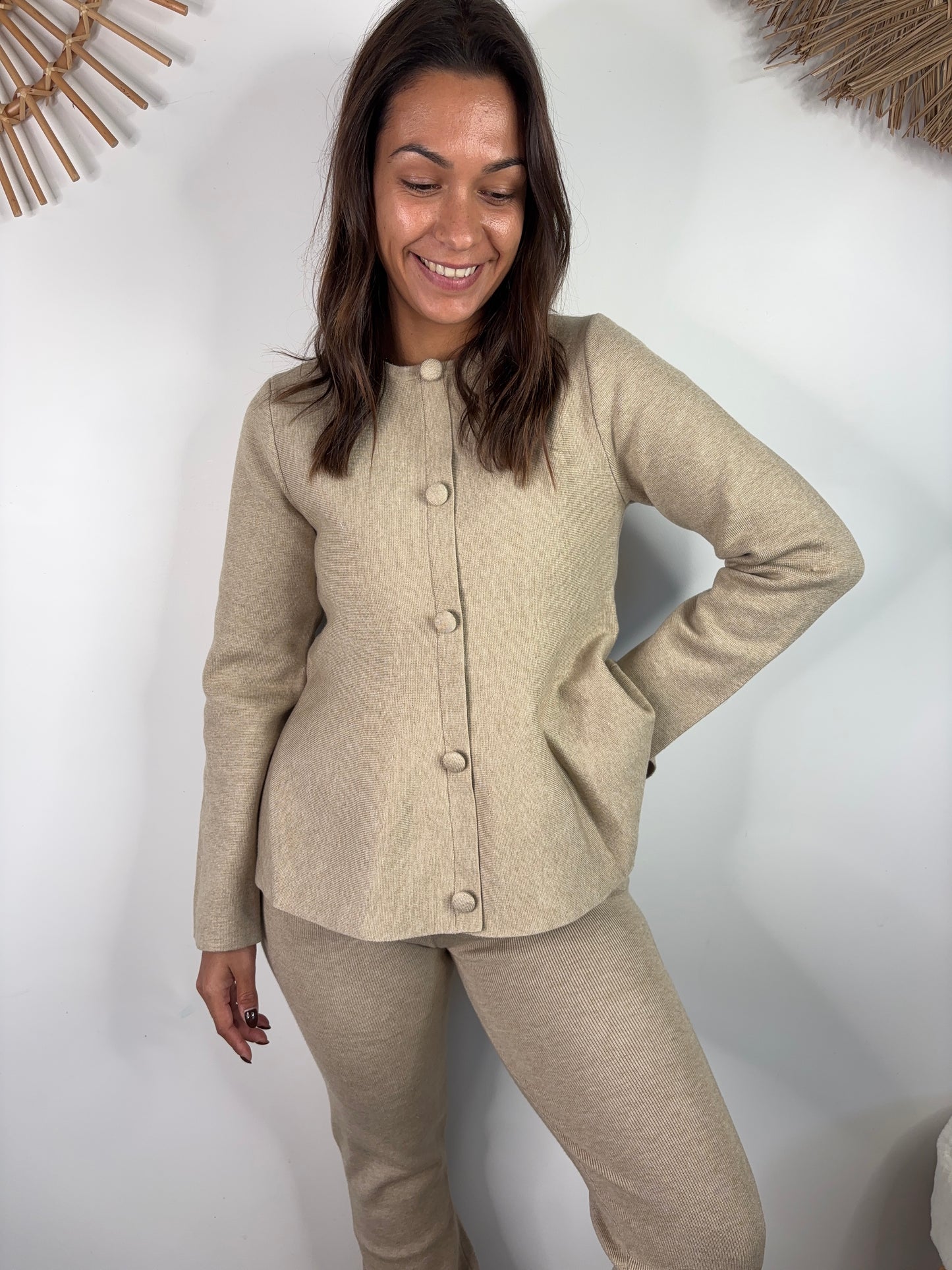 Ensemble Noélie - taupe