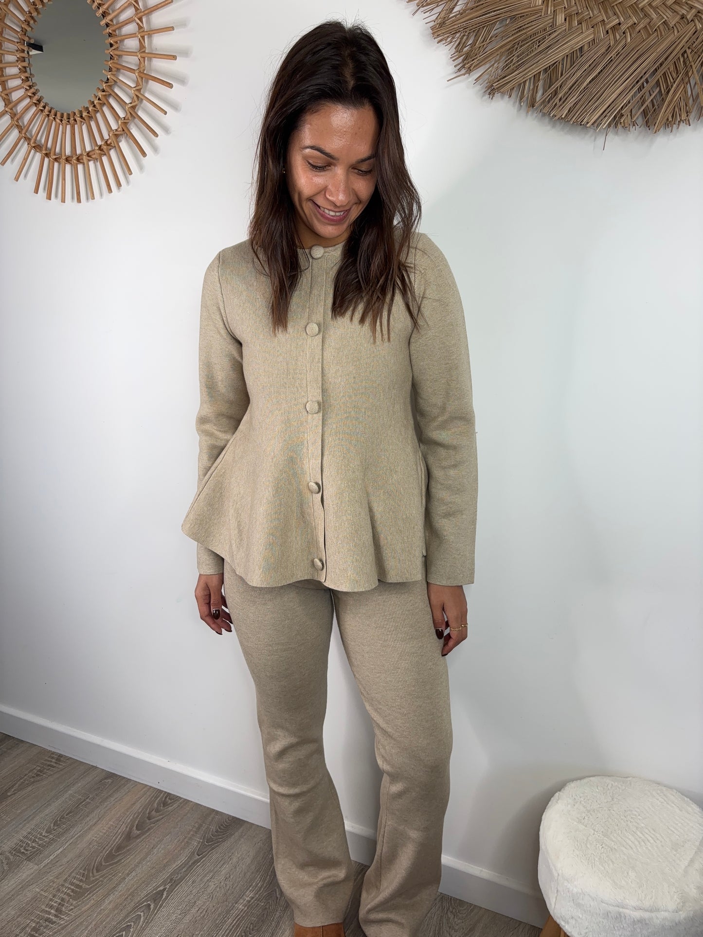 Ensemble Noélie - taupe