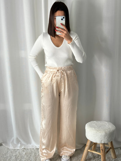 Pantalon Charlie Beige