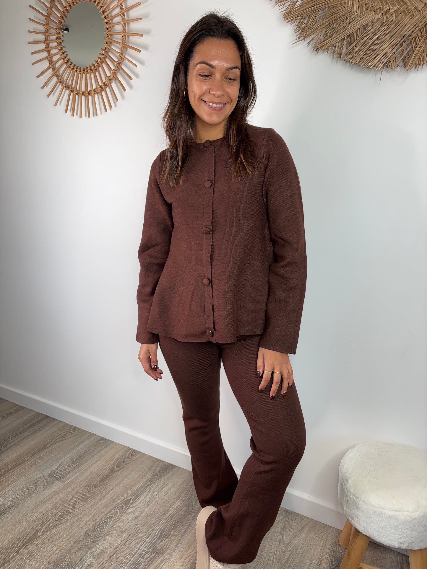 Ensemble Noélie -chocolat