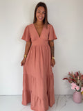 Robe Anitha - vieux rose