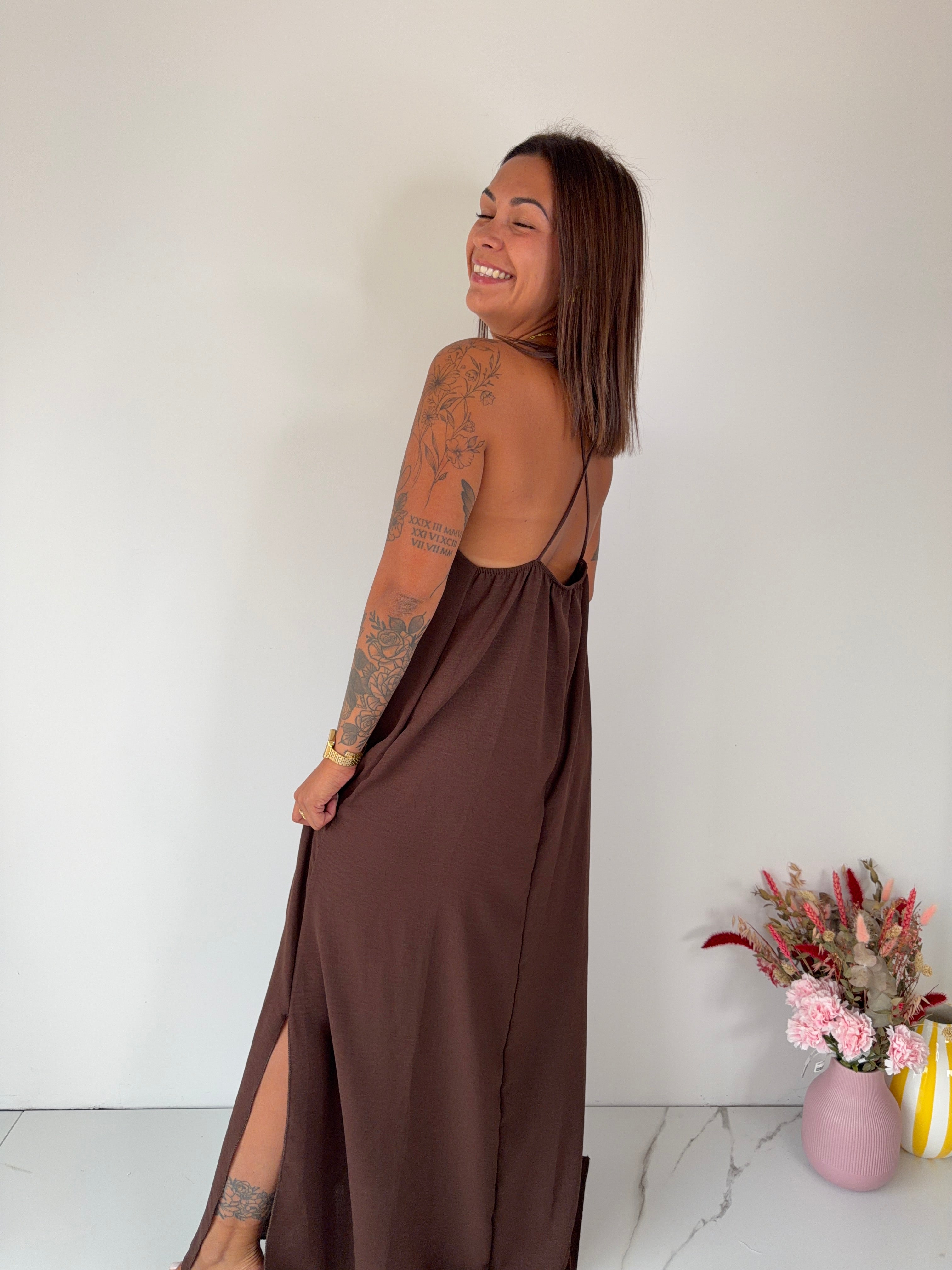 Robe Adèle - marron