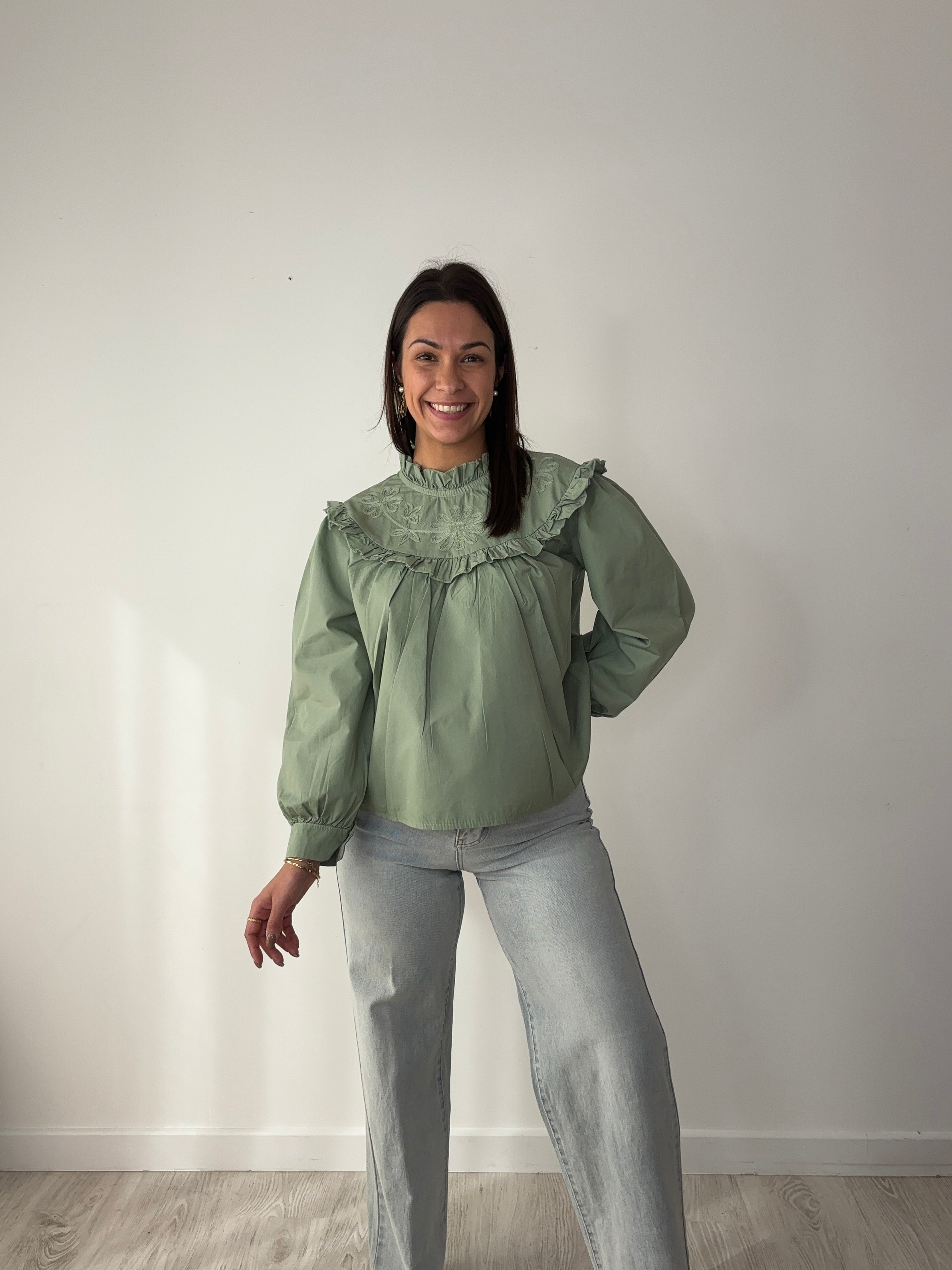 Blouse Harmonie - vert