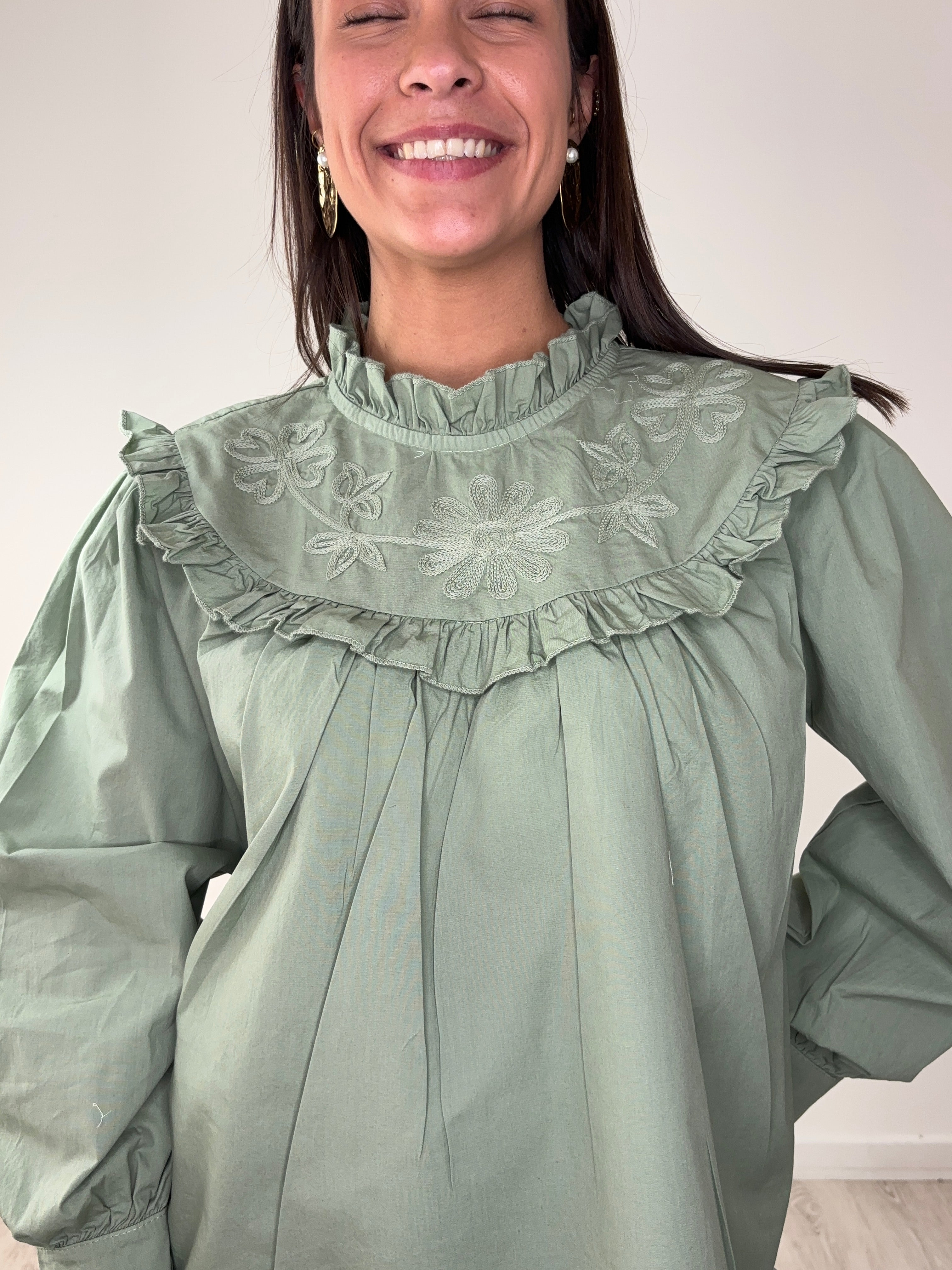 Blouse Harmonie - vert