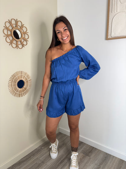 Combishort Léo - bleu