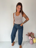 Jeans Bony - bleu foncé