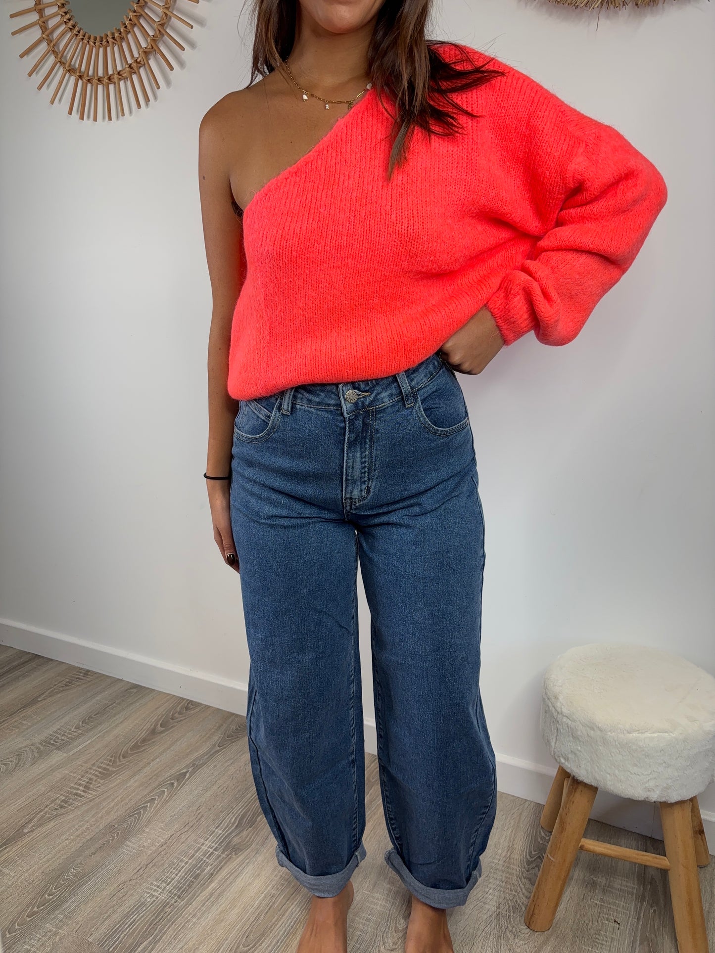 Pull Juliette - corail