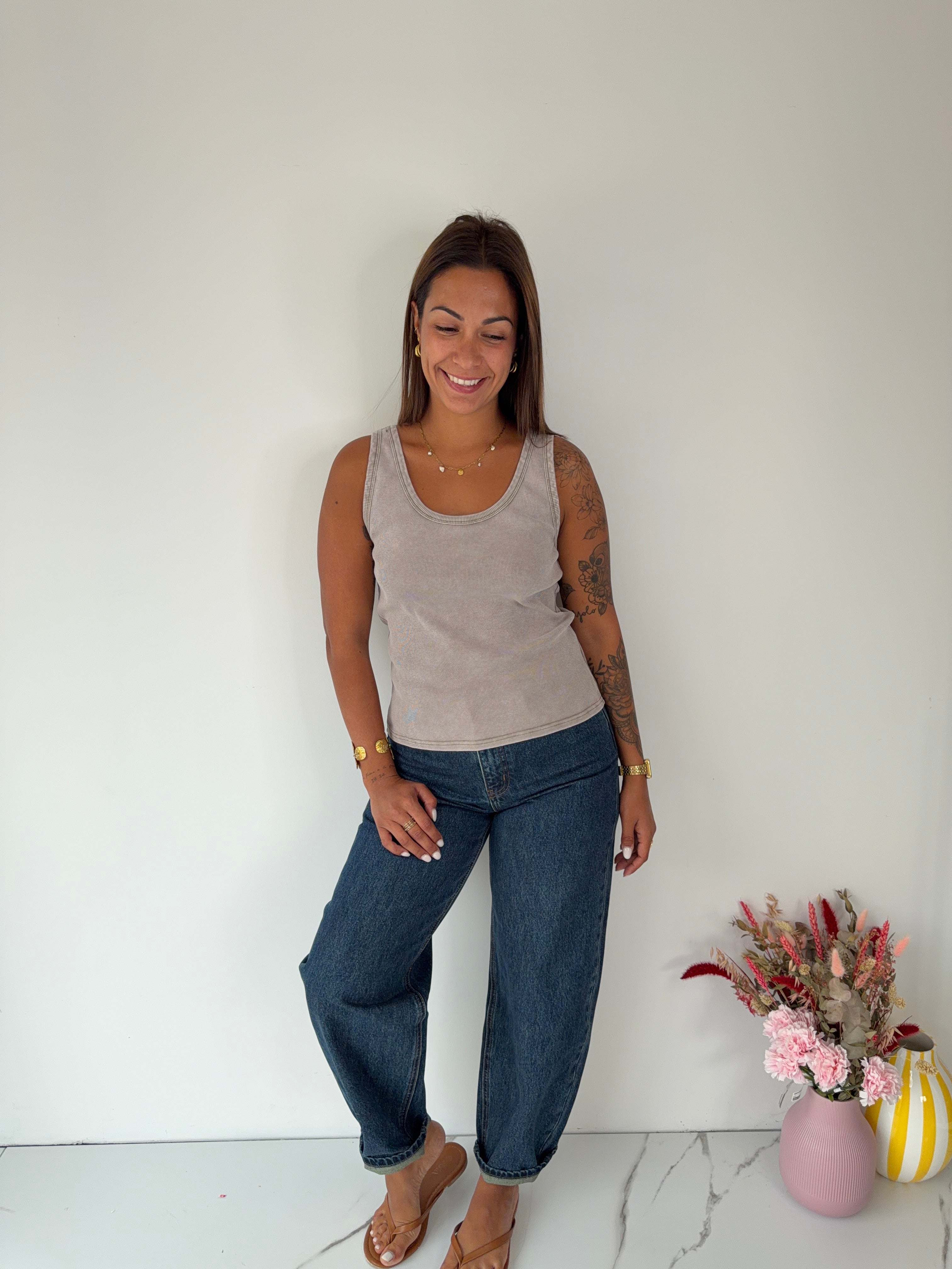 Jeans Bony - bleu foncé