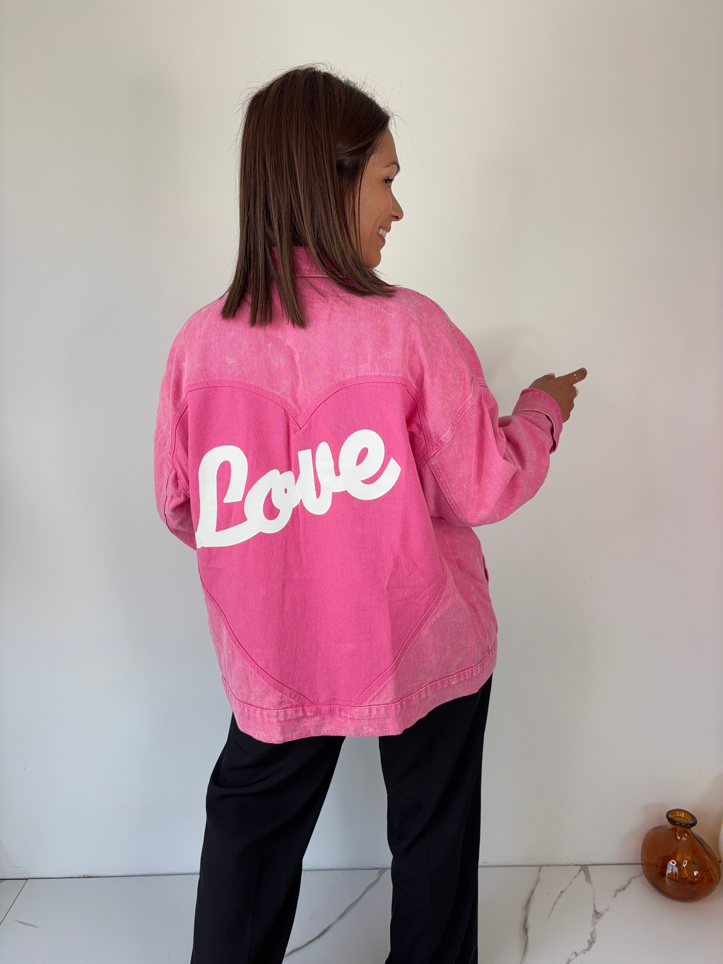 Veste oversize LOVE