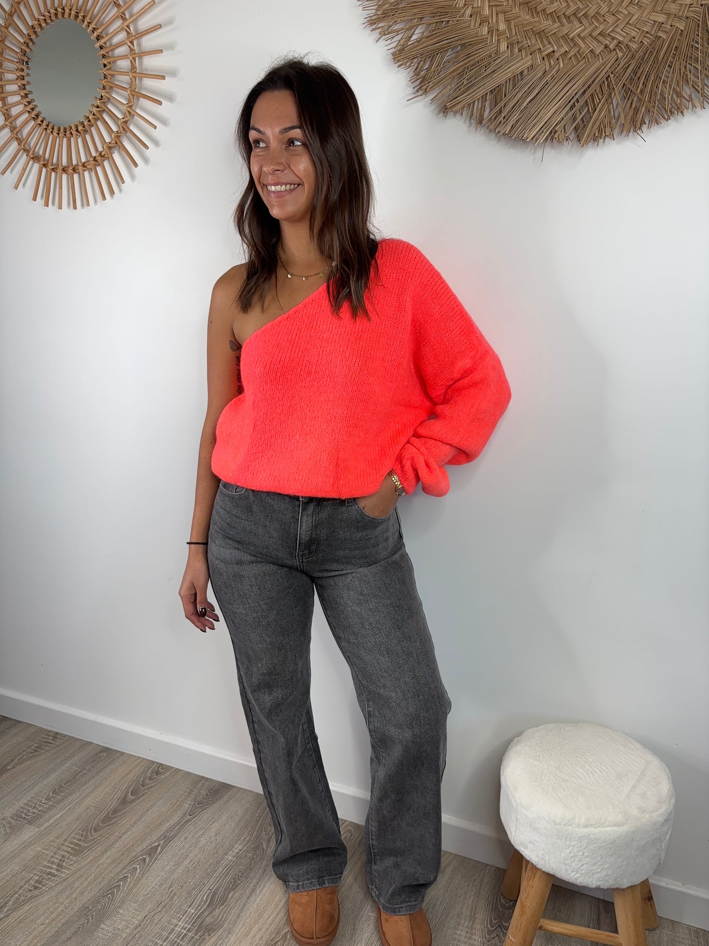 Pull Juliette - corail