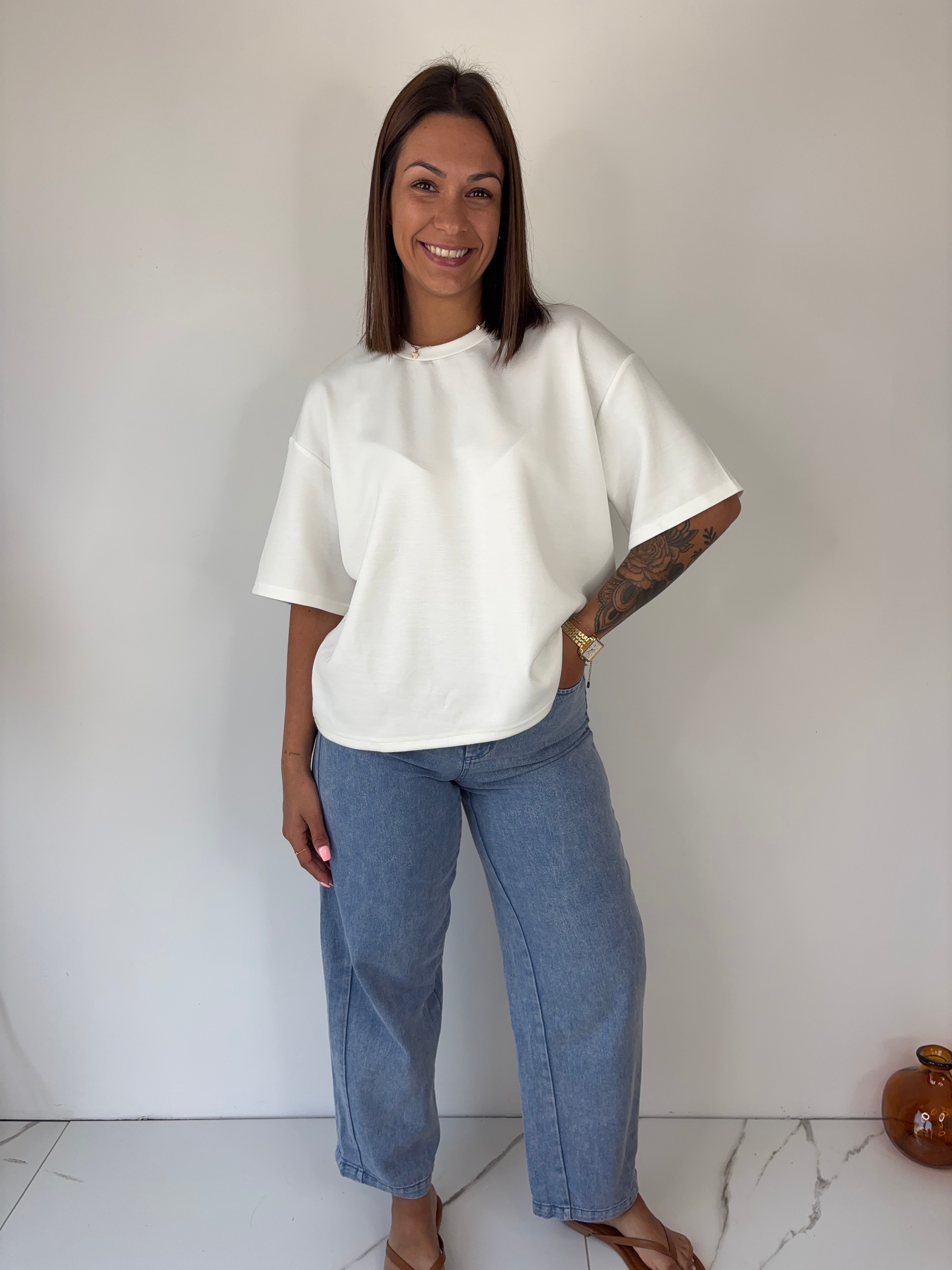 Jeans Amanda - bleu