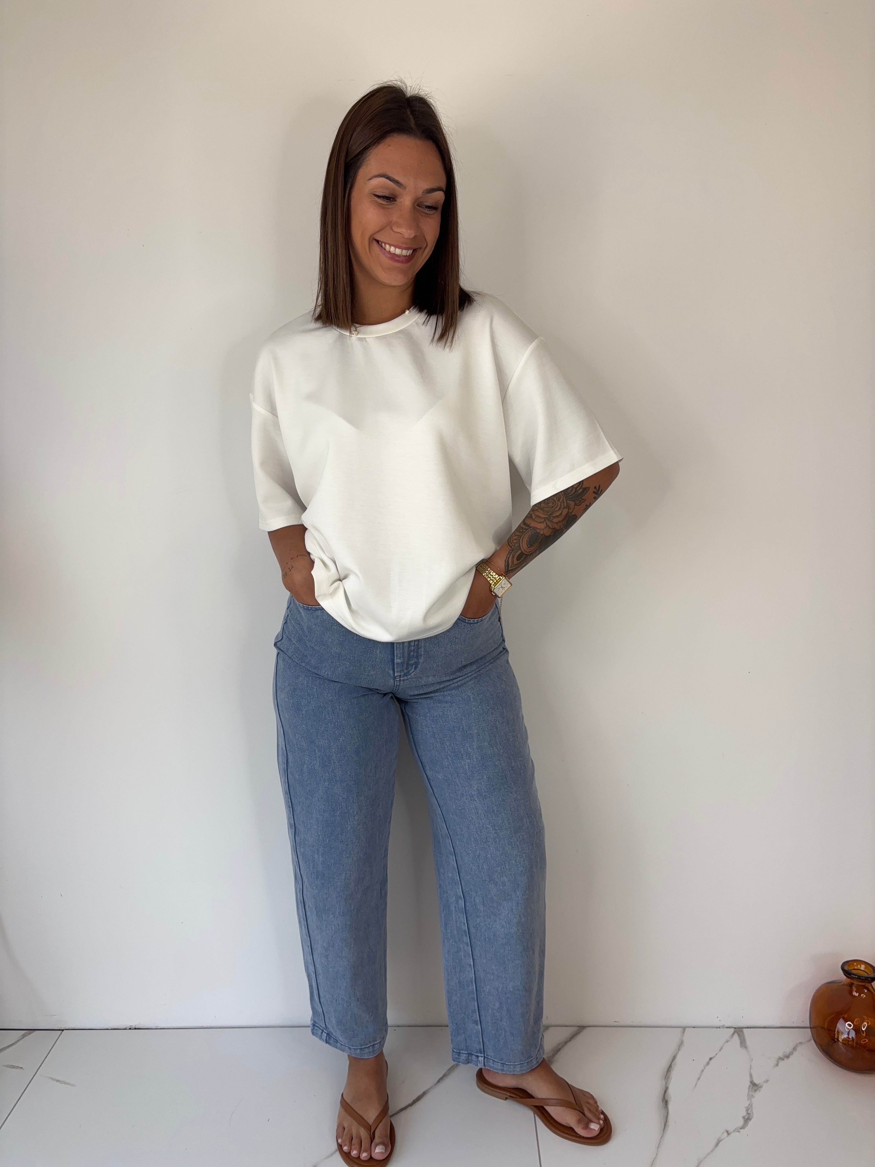 Jeans Amanda - bleu