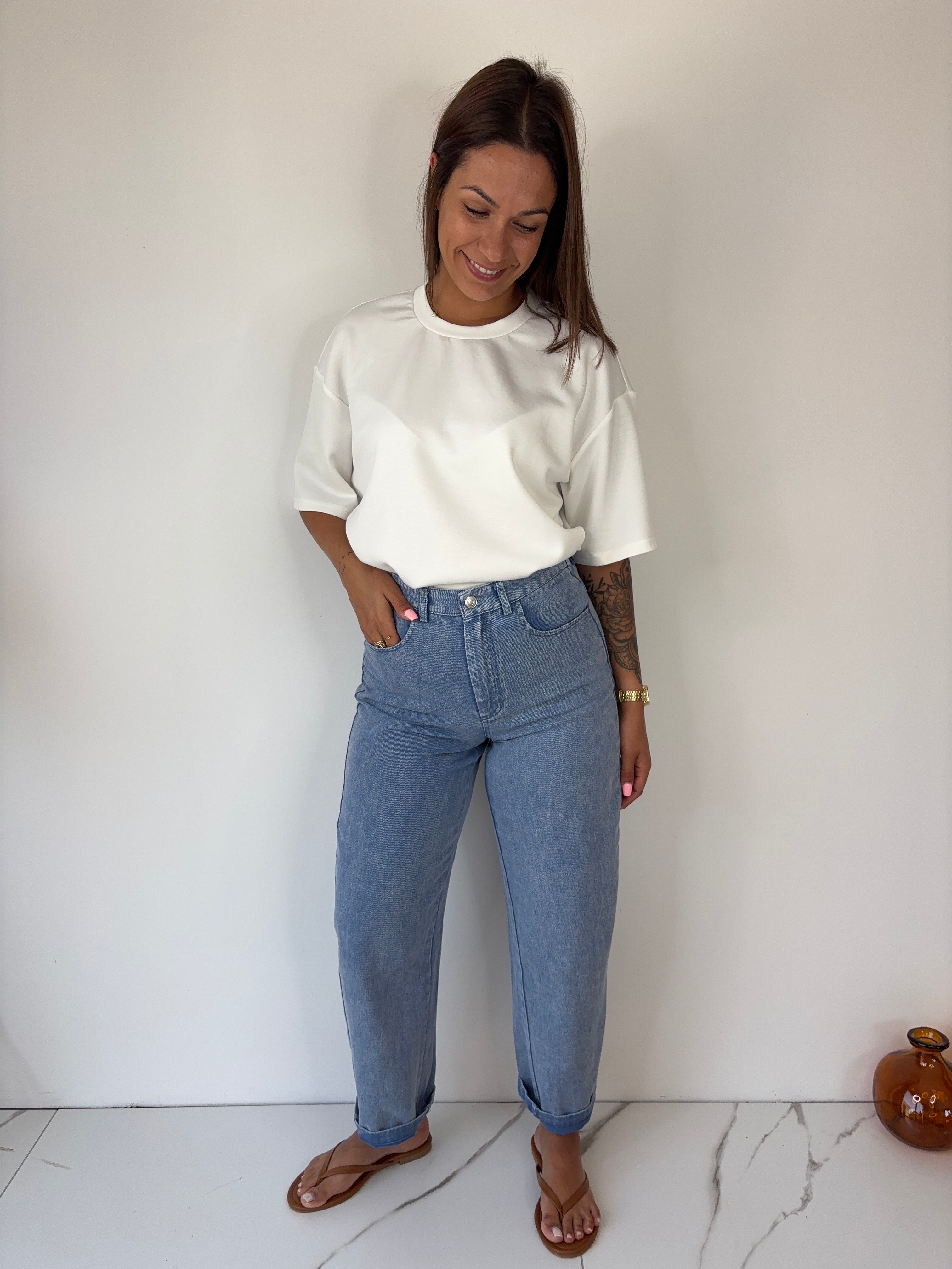 Jeans Amanda - bleu