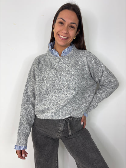 Pull Augusta - gris