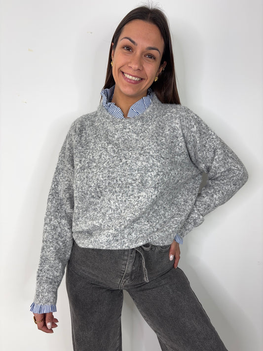 Pull Augusta - gris