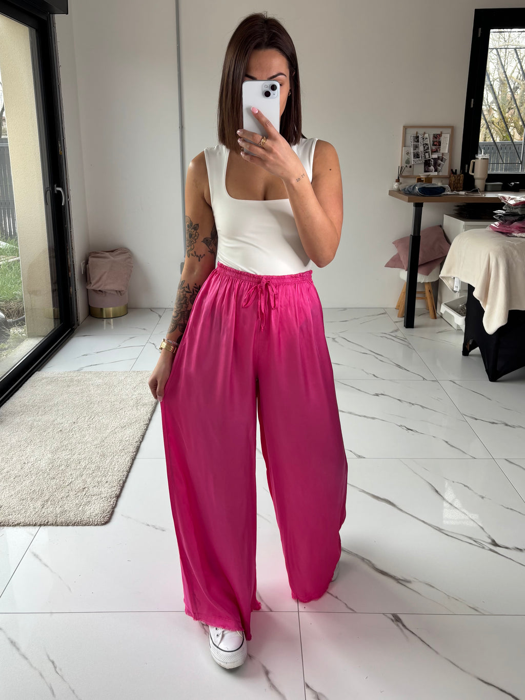 Pantalon Alvin - rose