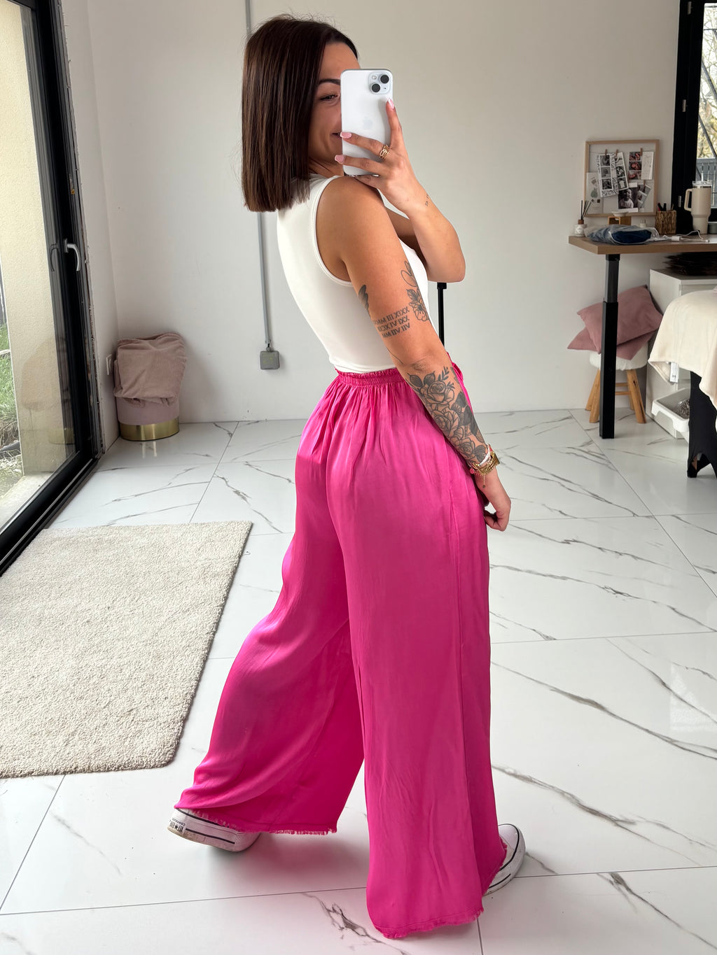 Pantalon Alvin - rose