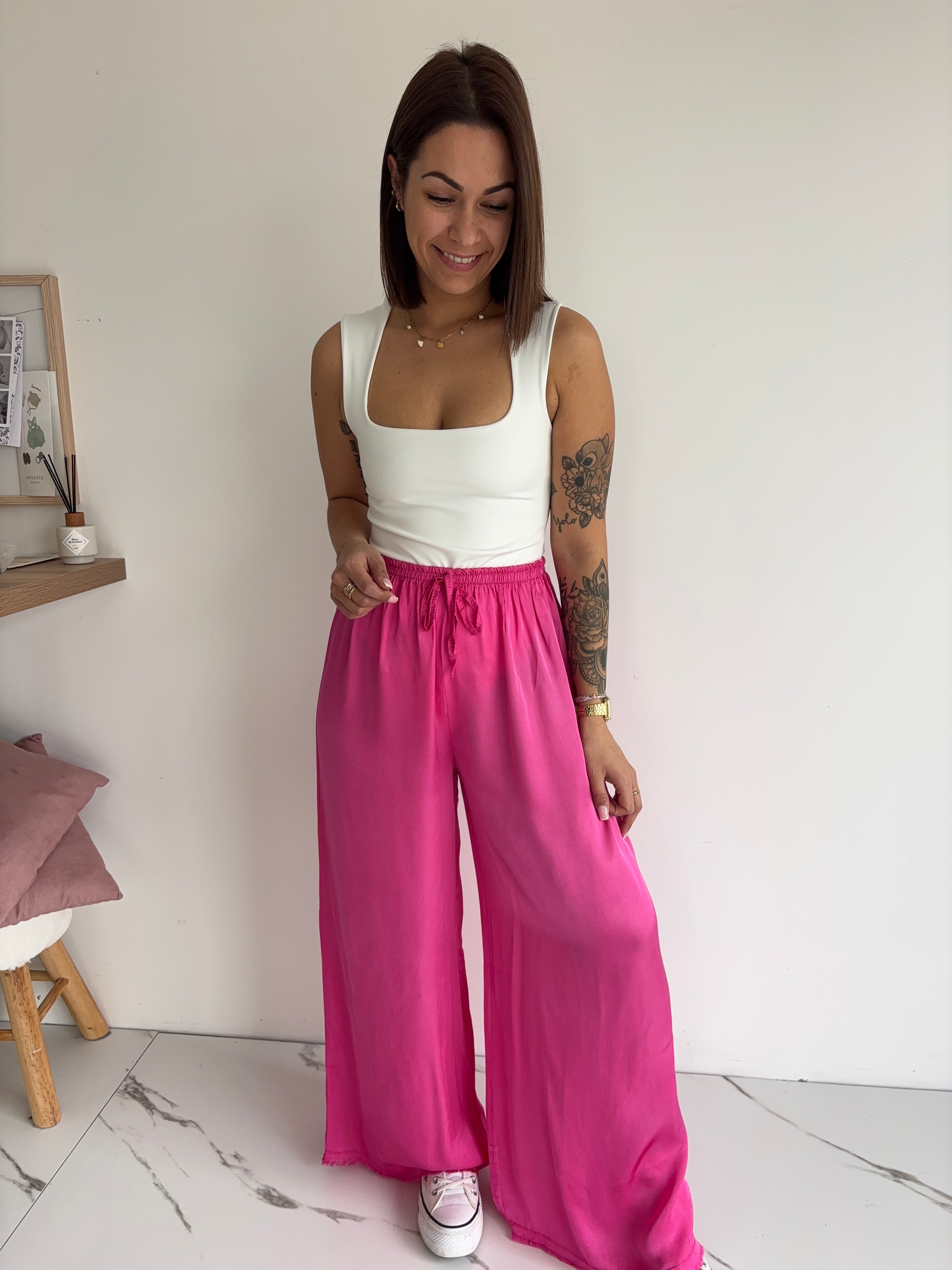 Pantalon Alvin - rose