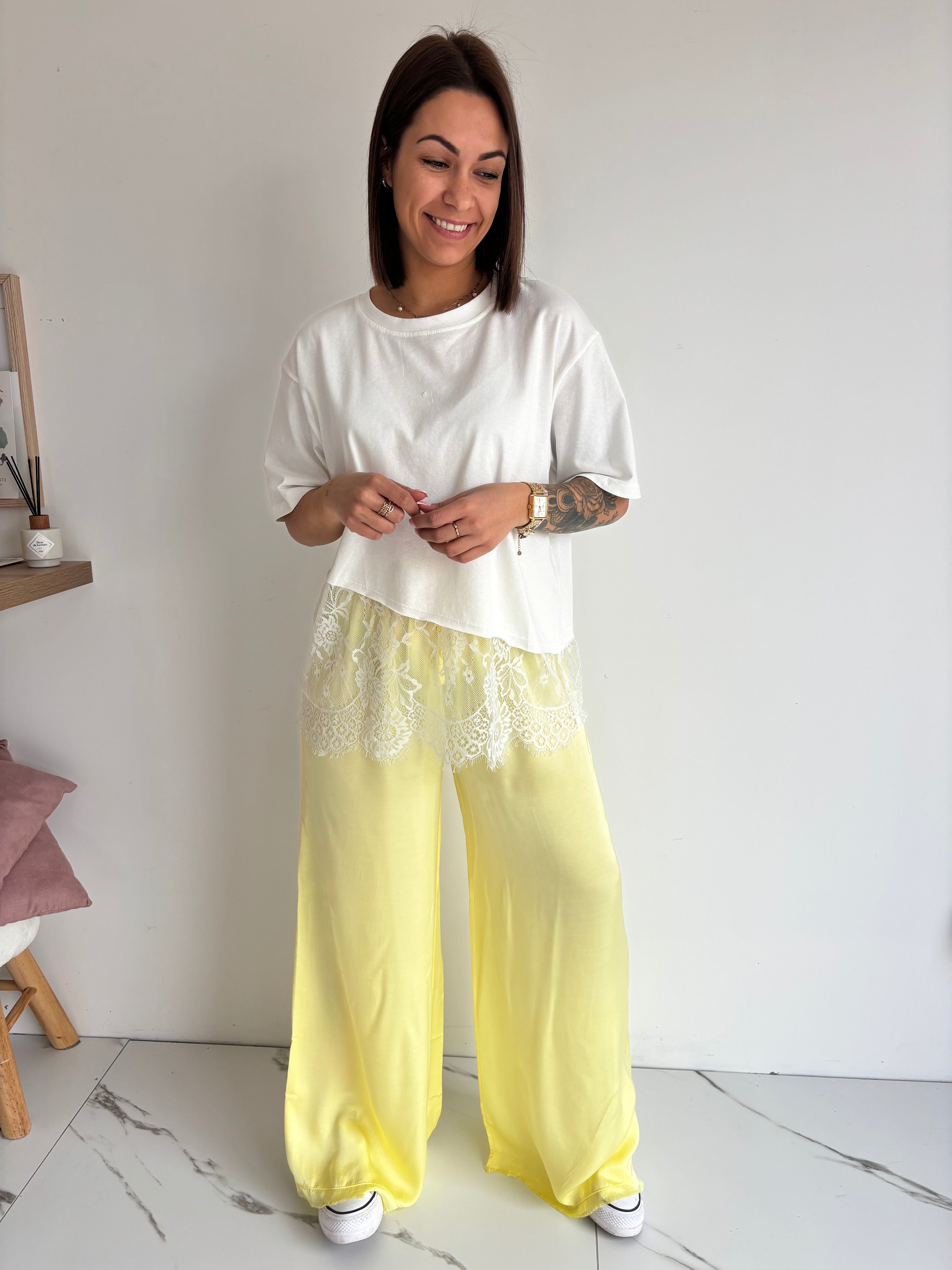 Pantalon Alvin - jaune