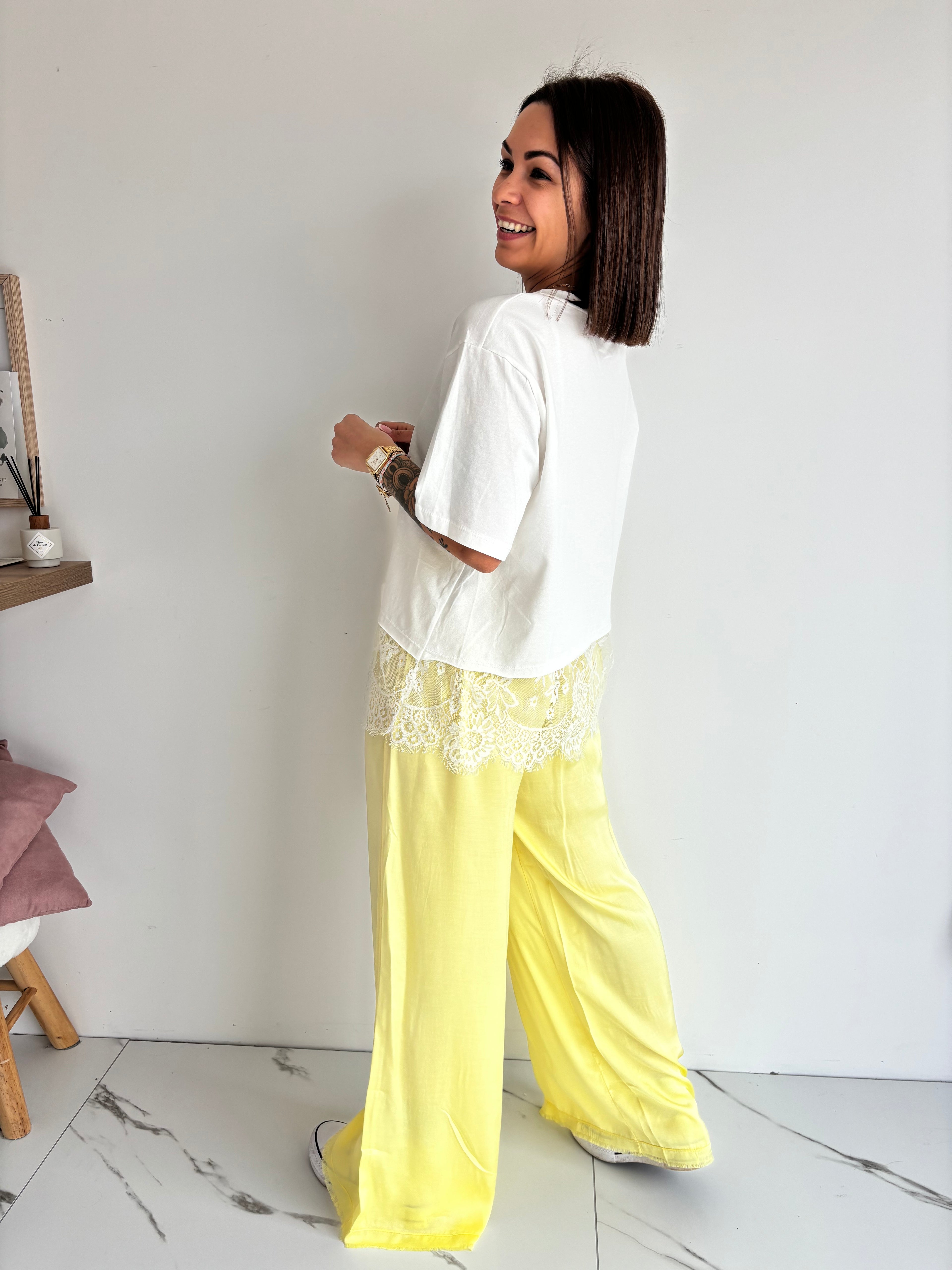Pantalon Alvin - jaune