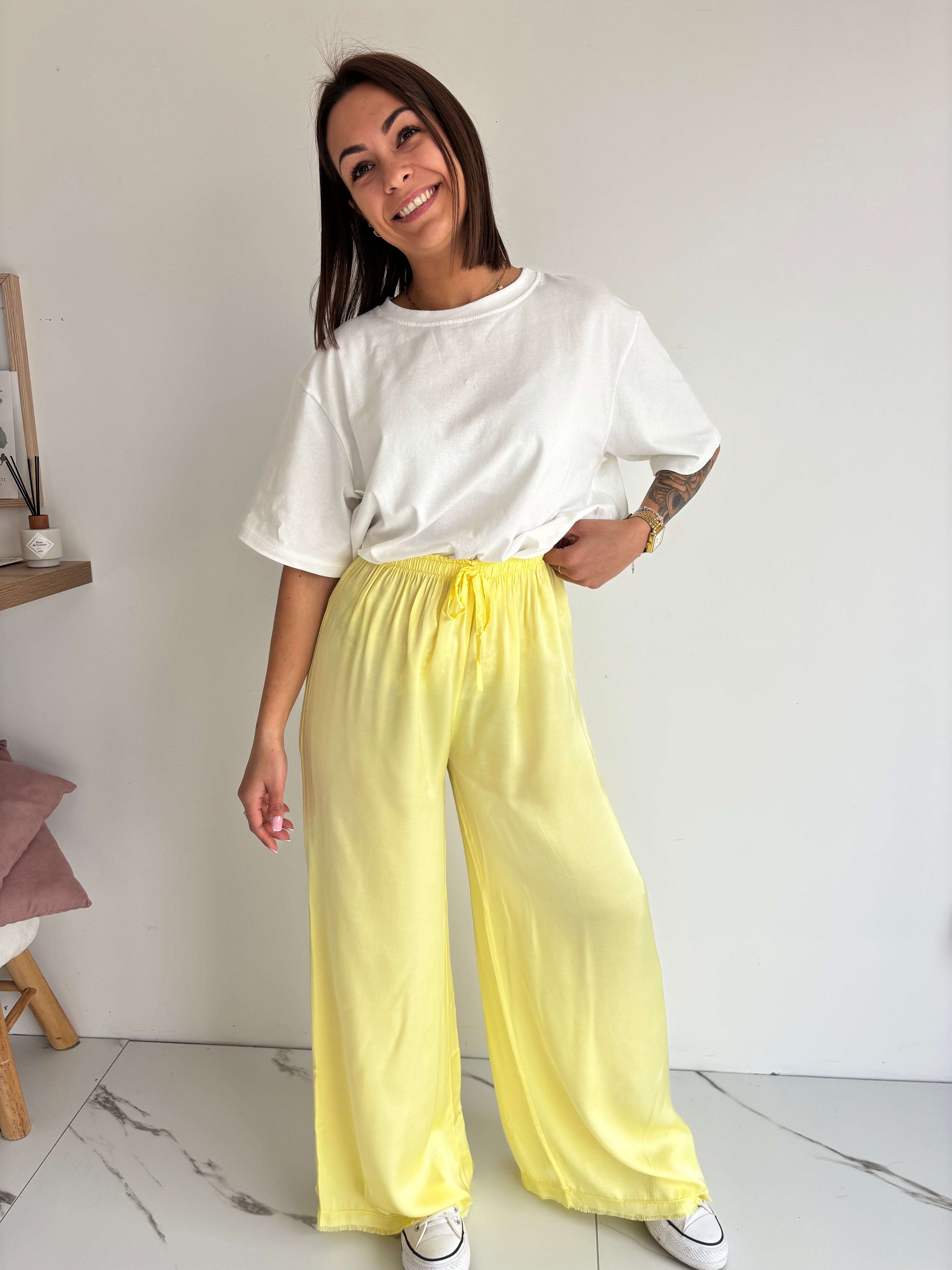 Pantalon Alvin - jaune