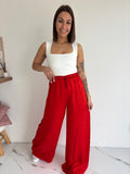 Pantalon Alvin - rouge