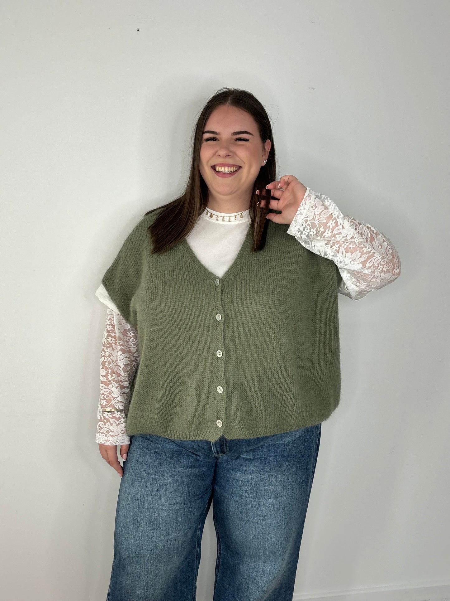 Gilet Julie - jaune du 36 au 52