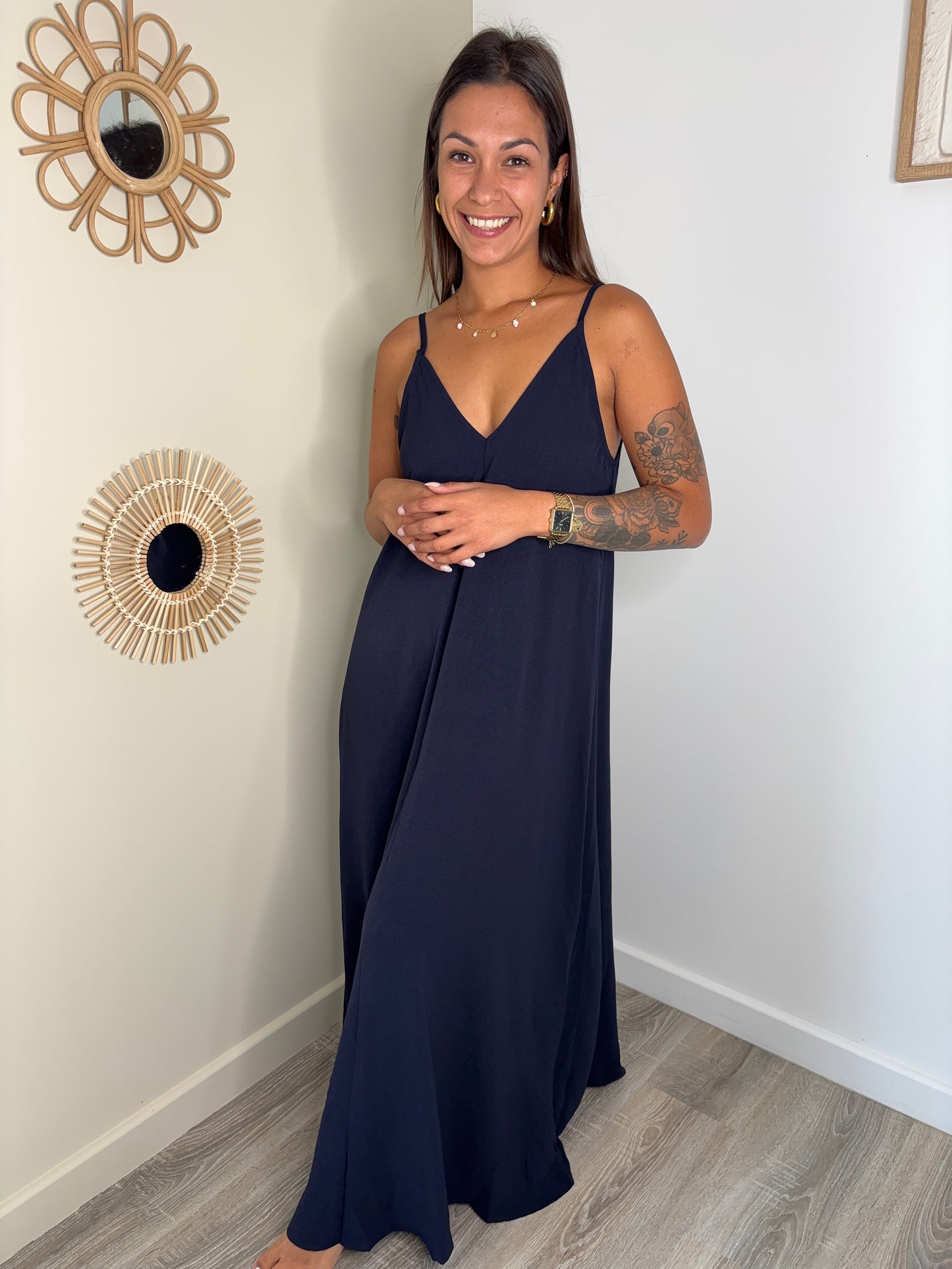 Robe Lana - bleu marine