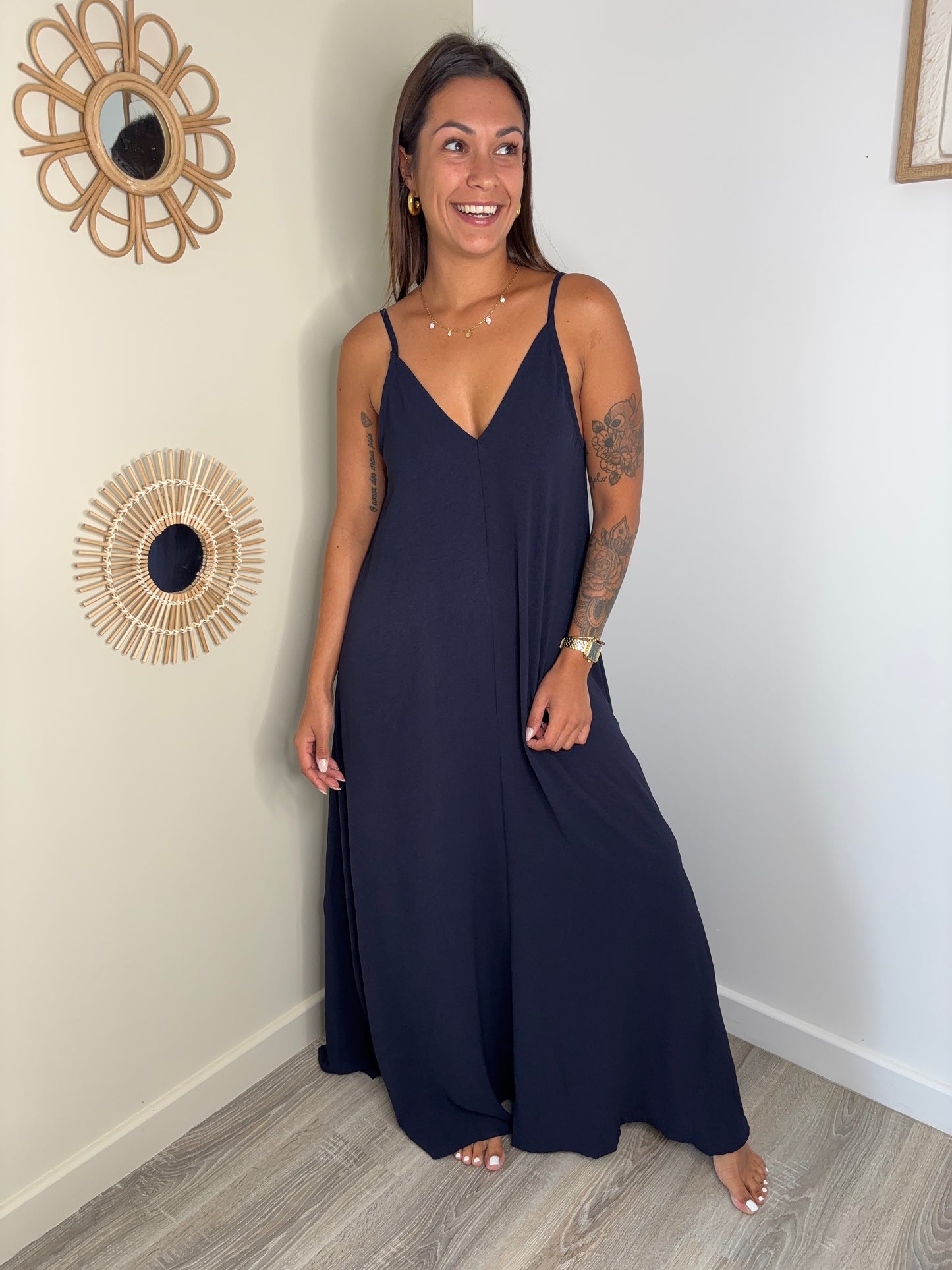 Robe Lana - bleu marine