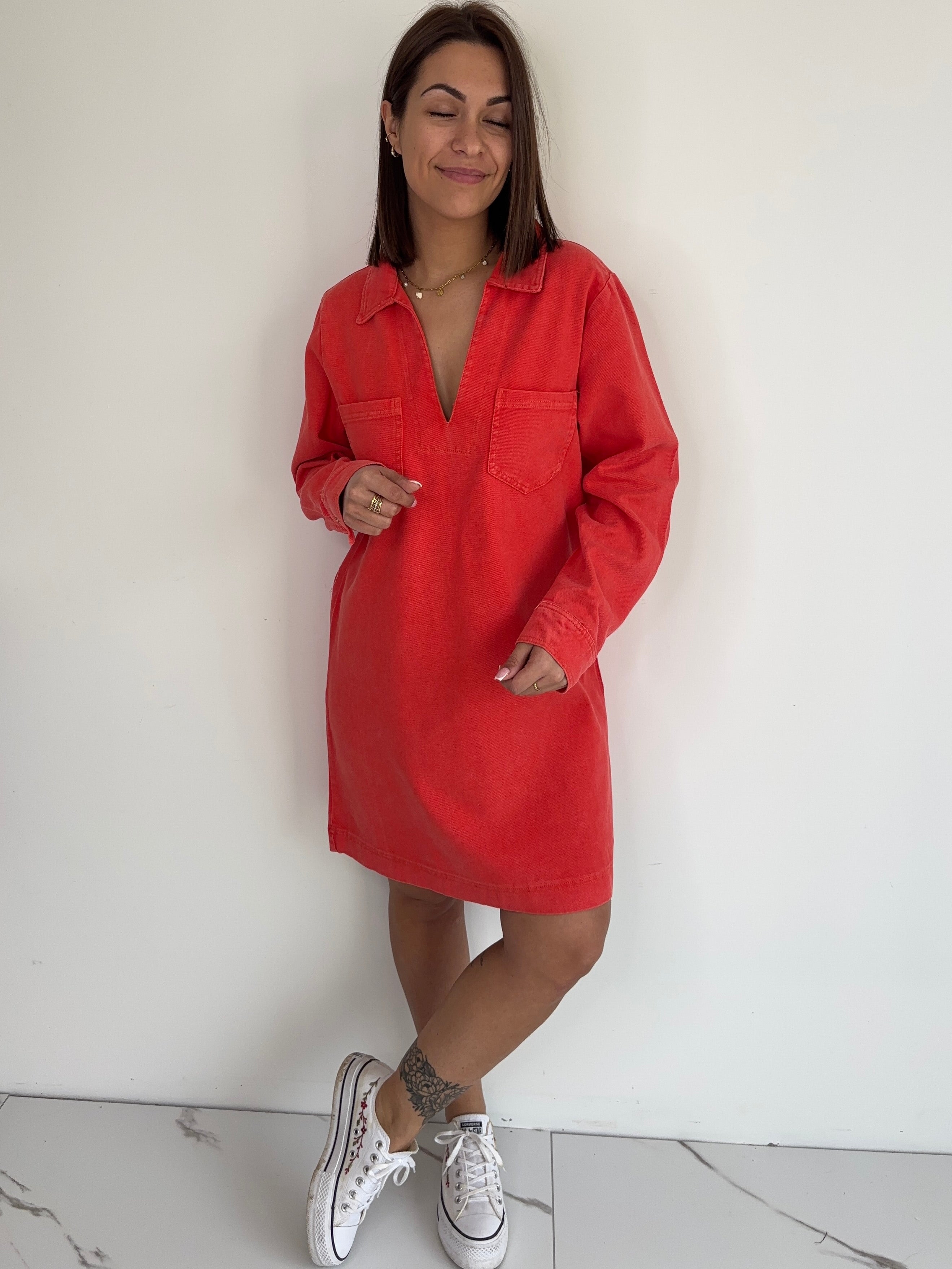 Robe Aimée - corail
